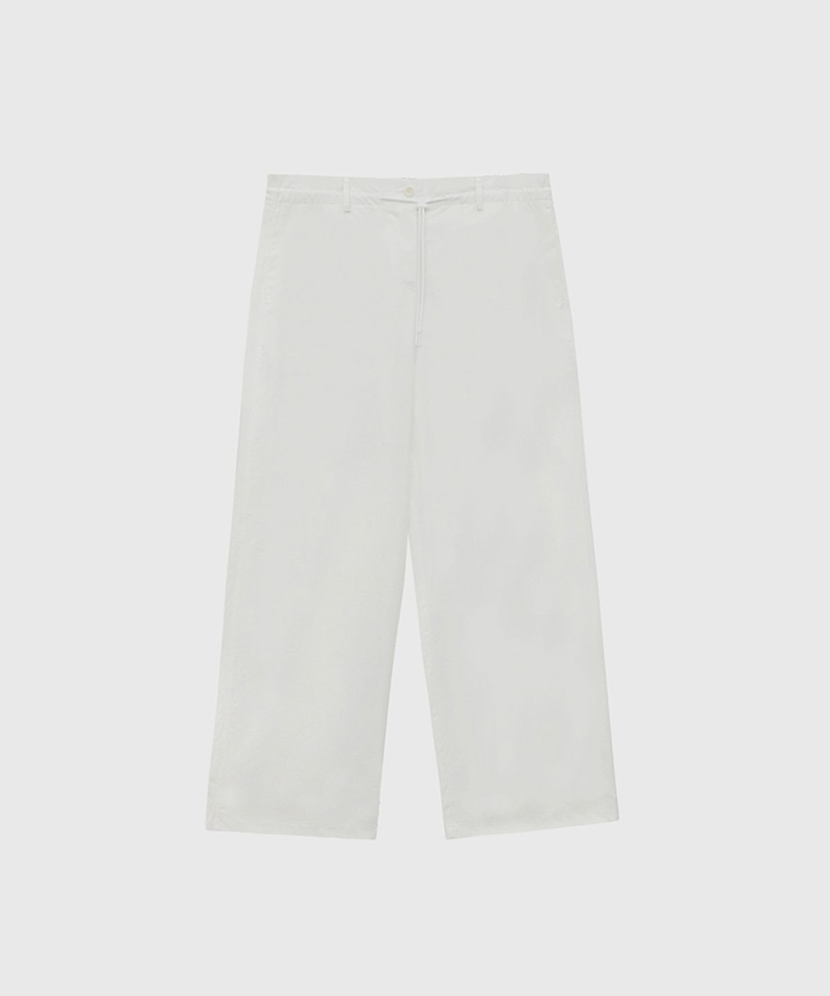 퀸스래빗(Q'SRB) Cotton Linen String Wide Pants