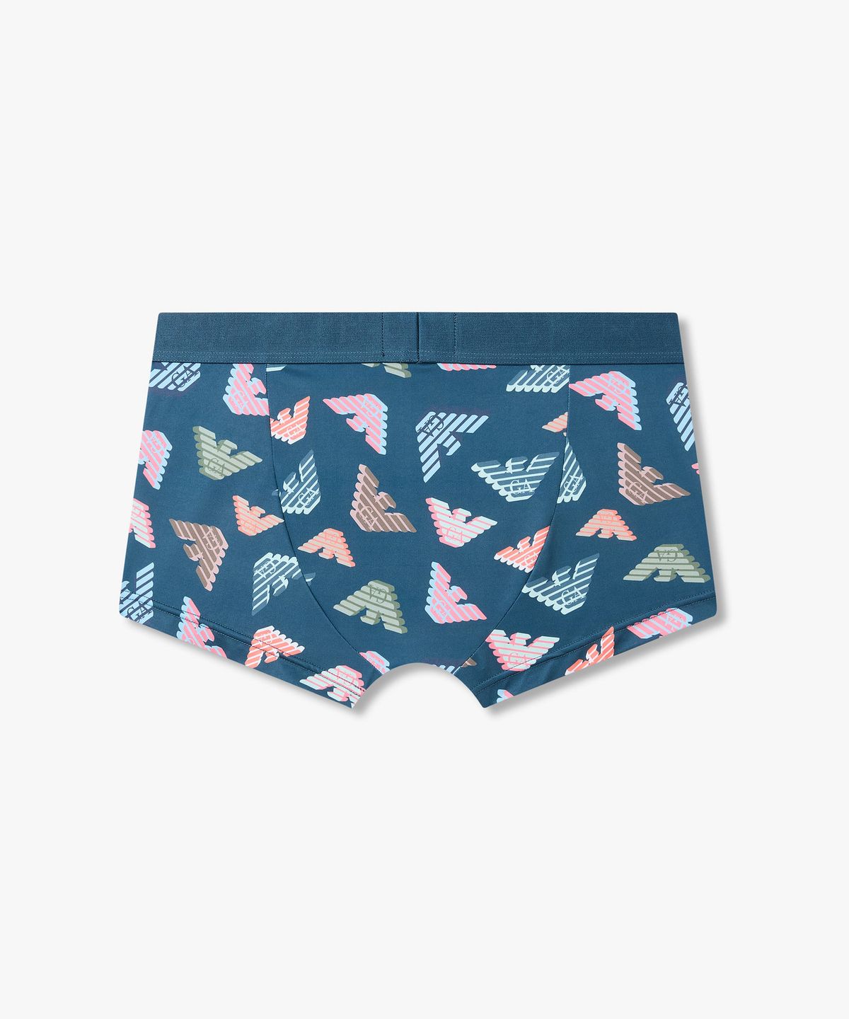엠포리오 아르마니 언더웨어(EMPORIO ARMANI UNDERWEAR) 남성 3D로고 패턴 프린트 드로즈_틸 그레이 0816112040