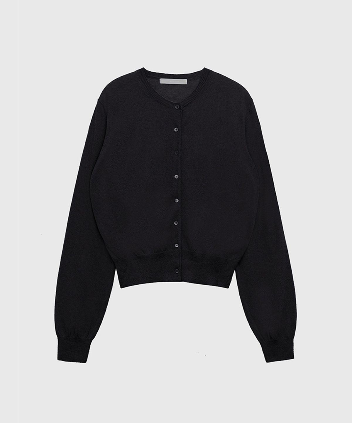 퀸스래빗(Q'SRB) Linen Button Round Cardigan