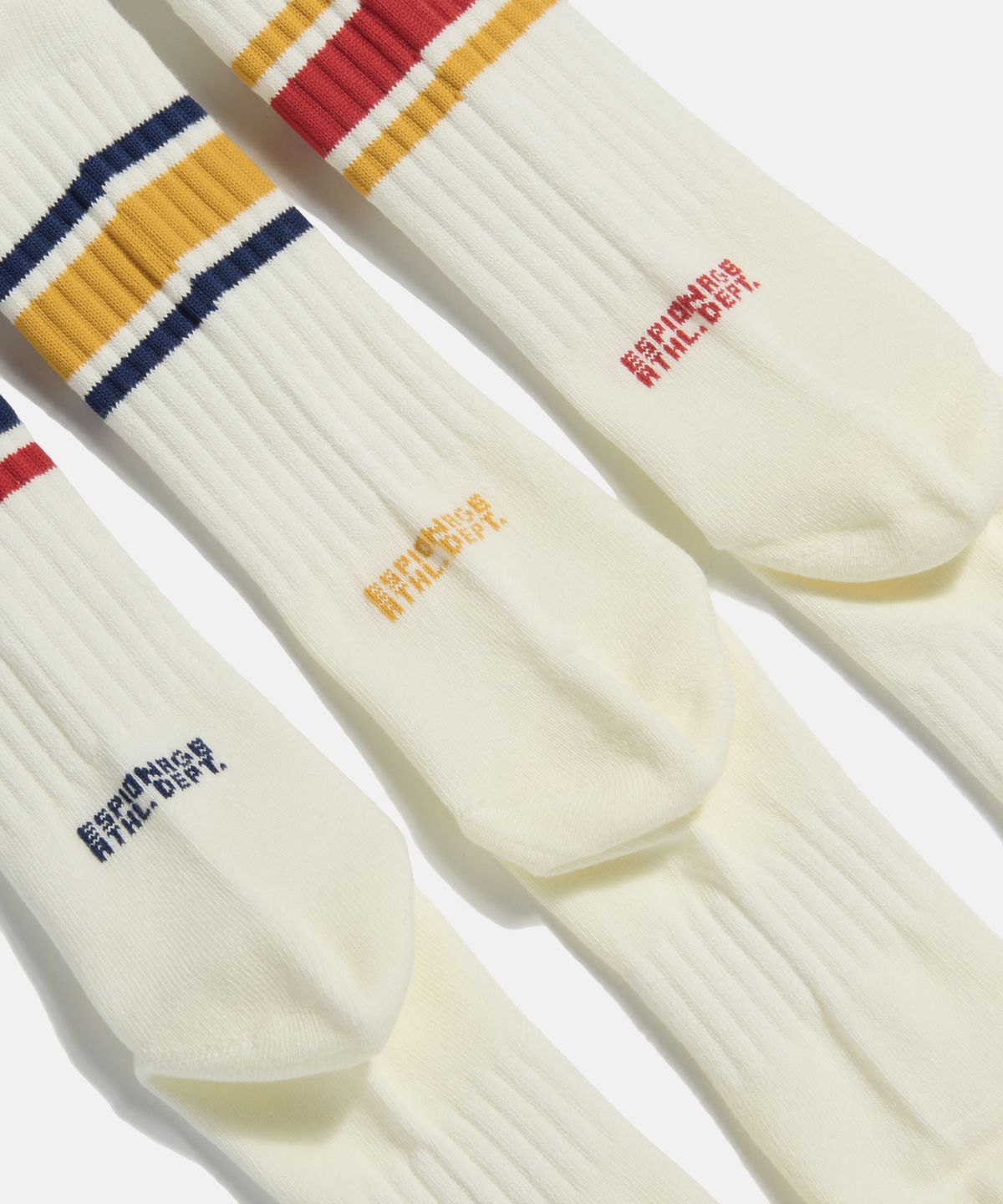 에스피오나지(ESPIONAGE) Skater Athletic Socks Vol.2 (3 Pack)