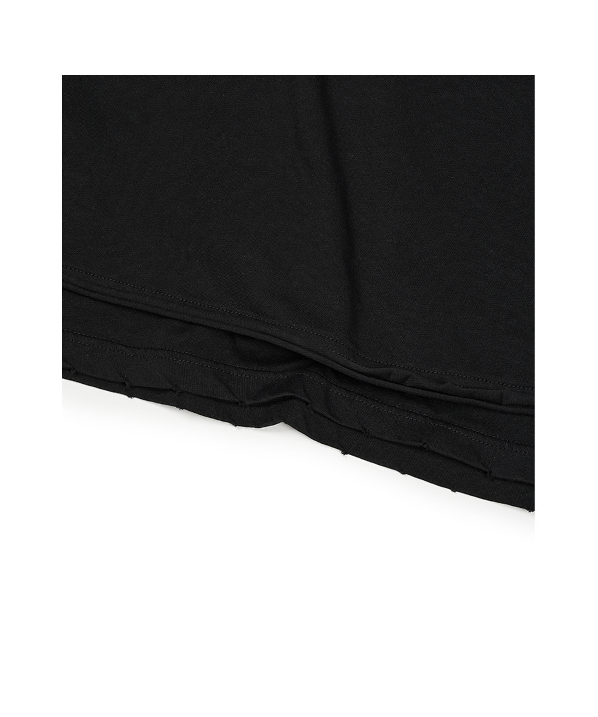 이티씨이(ETCE) DAMAGE LAYERED L/S TEE (BLACK)