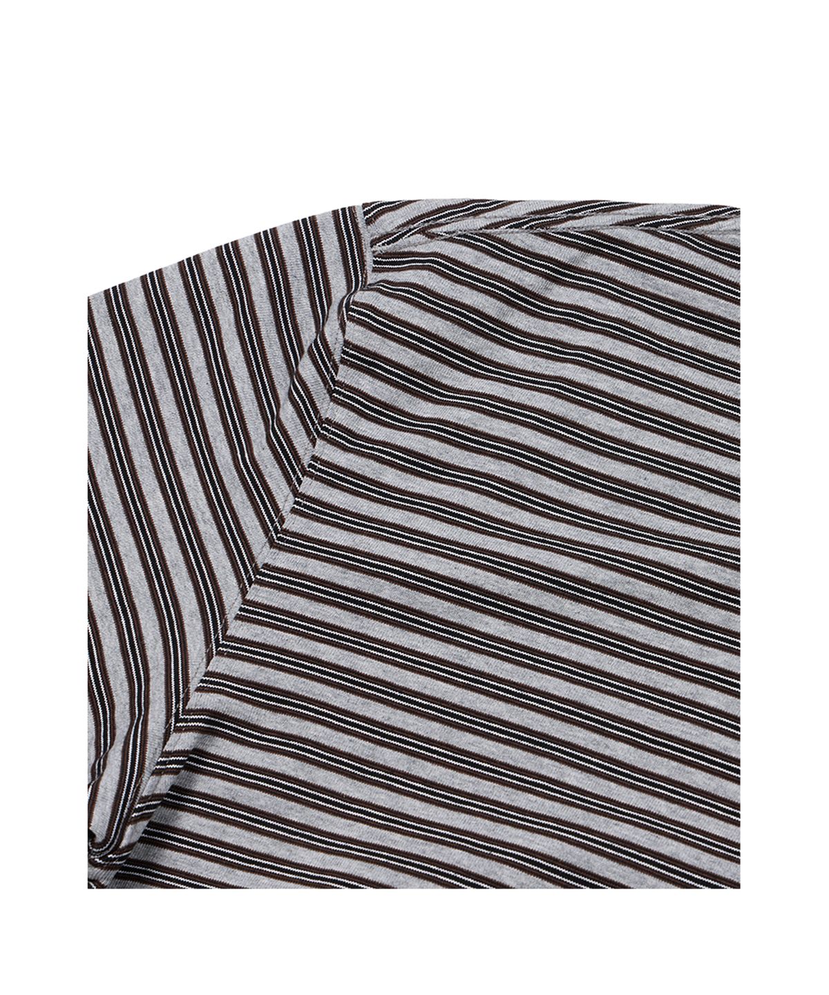 이티씨이(ETCE) (BASE) STRIPE POCKET LONG SLEEVE (GRAY)