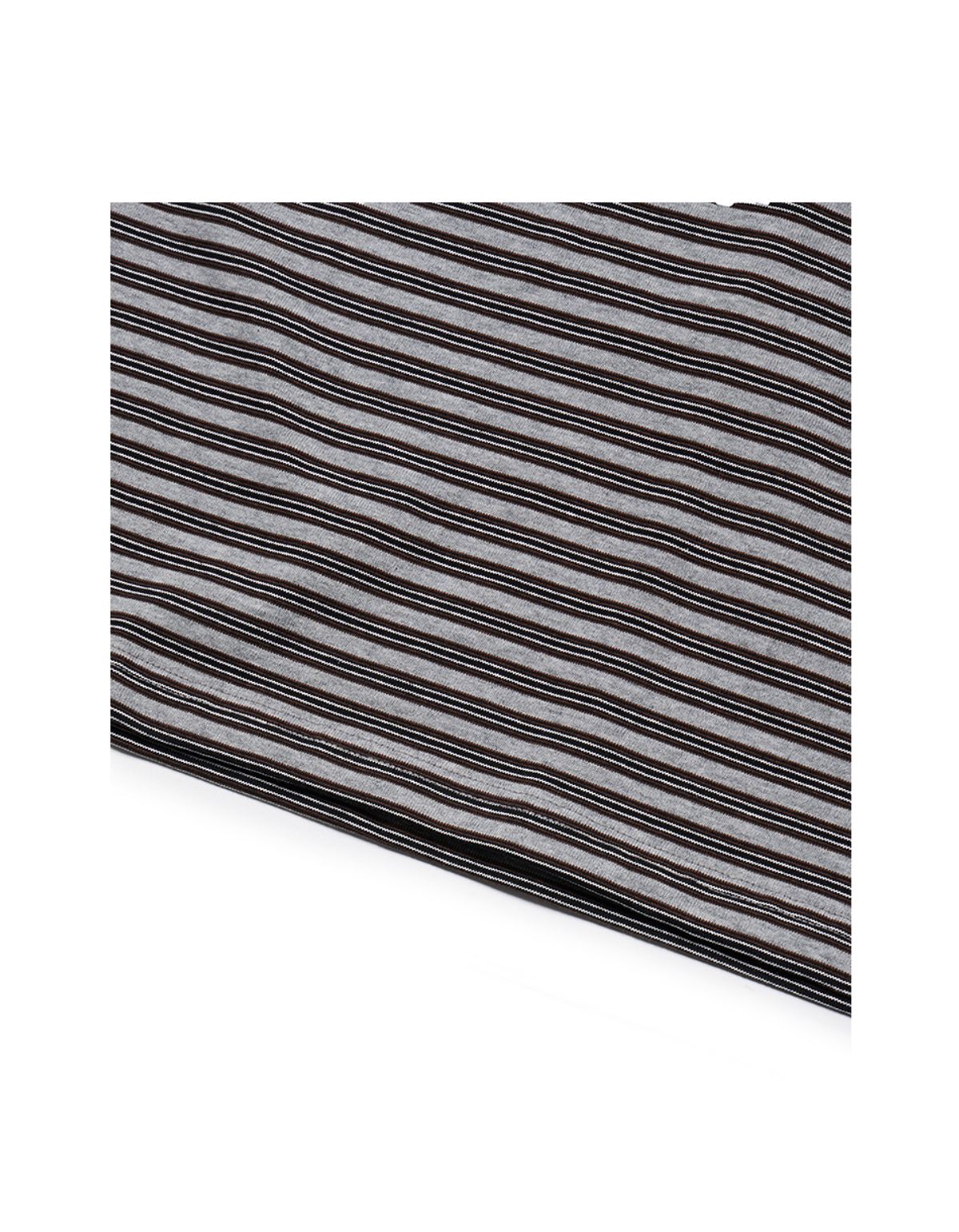 이티씨이(ETCE) (BASE) STRIPE POCKET LONG SLEEVE (GRAY)