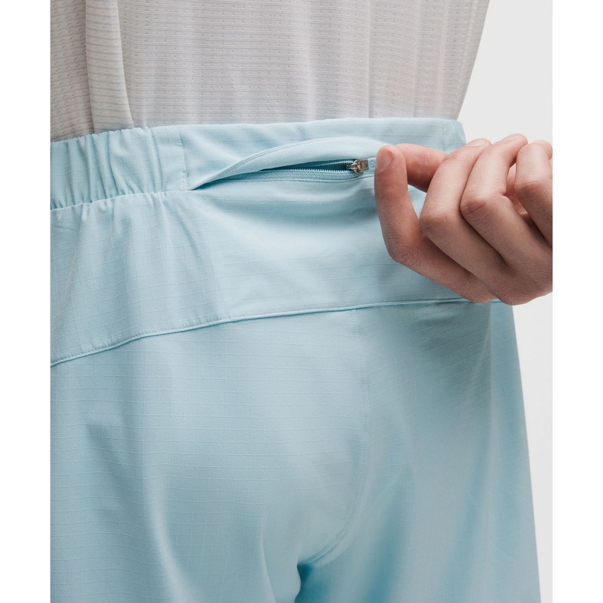 룰루레몬(LULULEMON) 마일 메이커 런 크루 립스탑 라인드 쇼츠 6inch  FOAM
