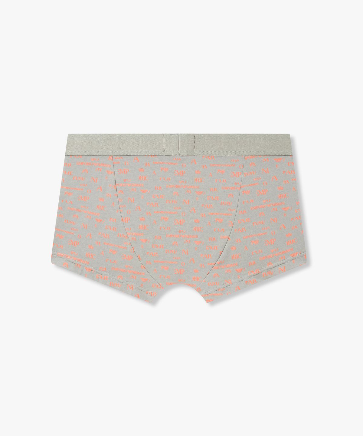 엠포리오 아르마니 언더웨어(EMPORIO ARMANI UNDERWEAR) 남성 올오버 로고 그래픽 드로즈_그레이 0816112033