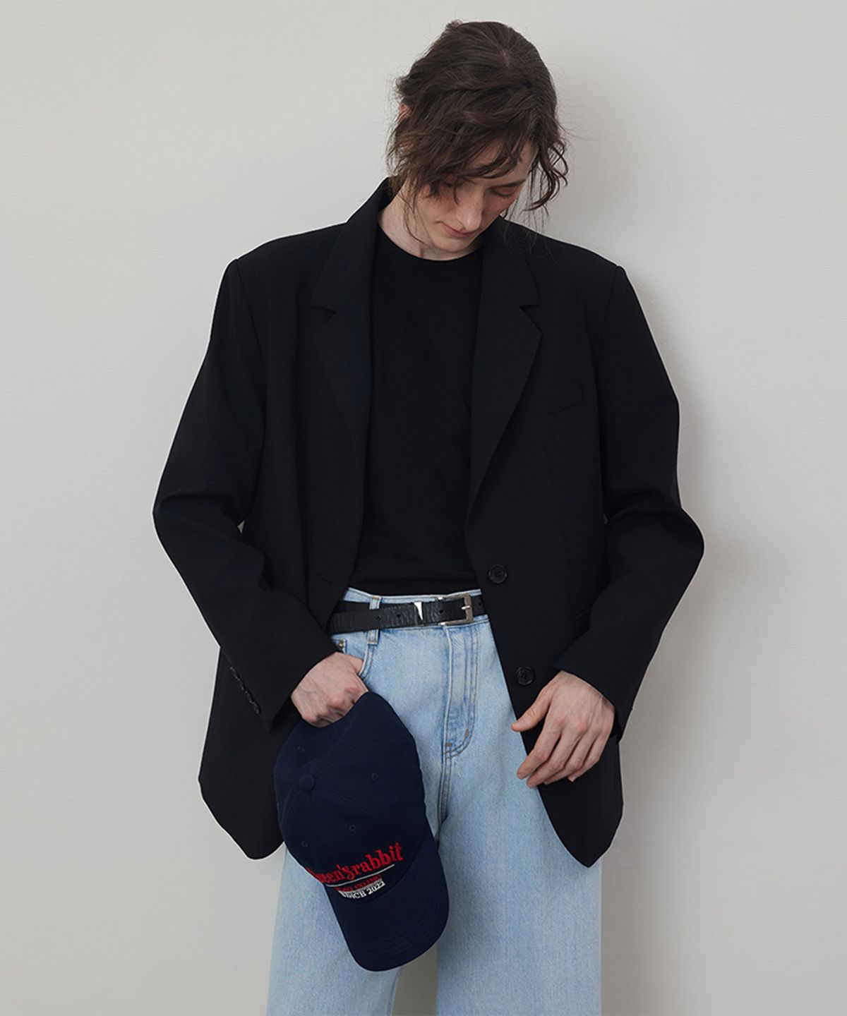 퀸스래빗(Q'SRB) Modern Single Breast Middle Jacket
