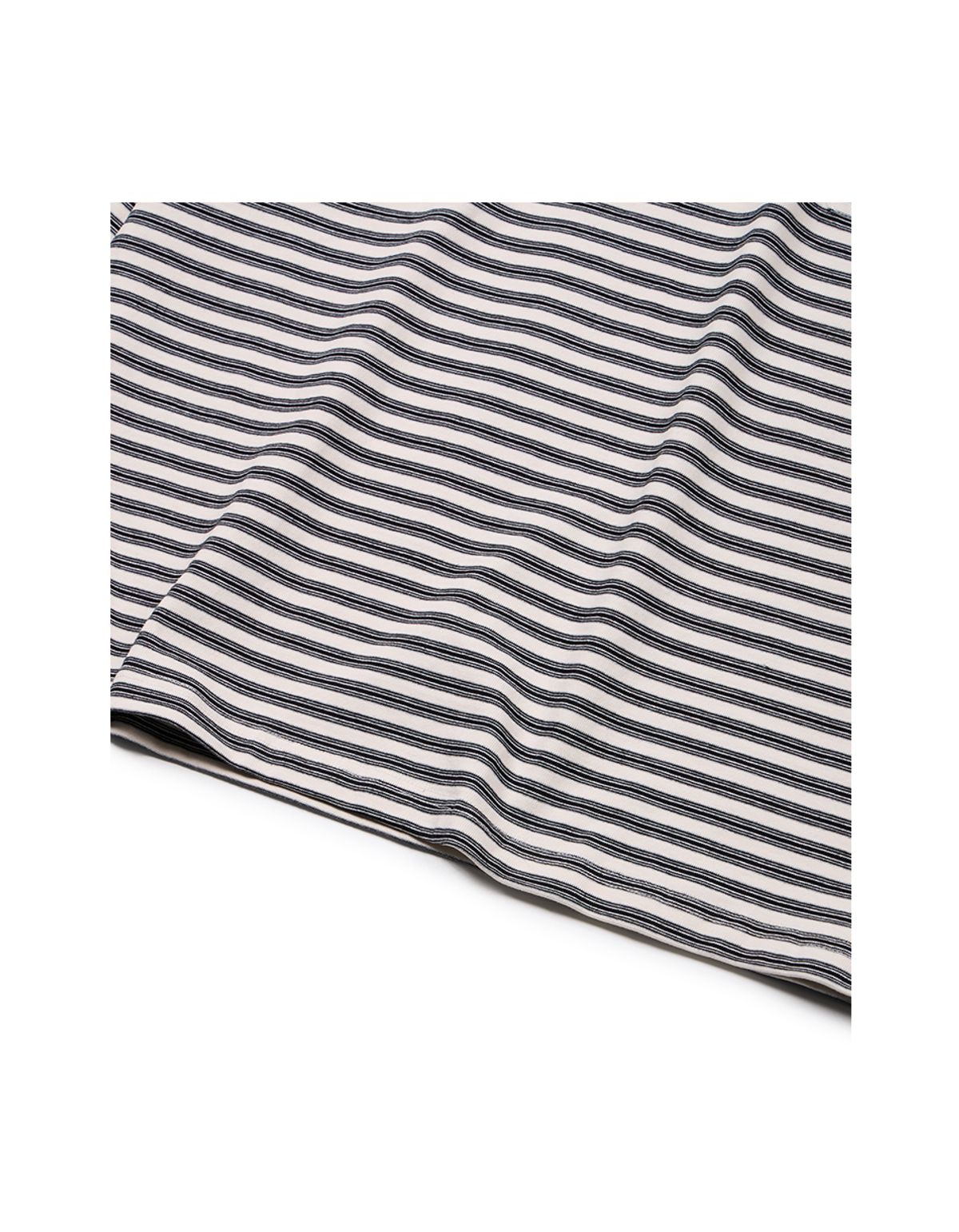 이티씨이(ETCE) (BASE) STRIPE POCKET LONG SLEEVE (IVORY)