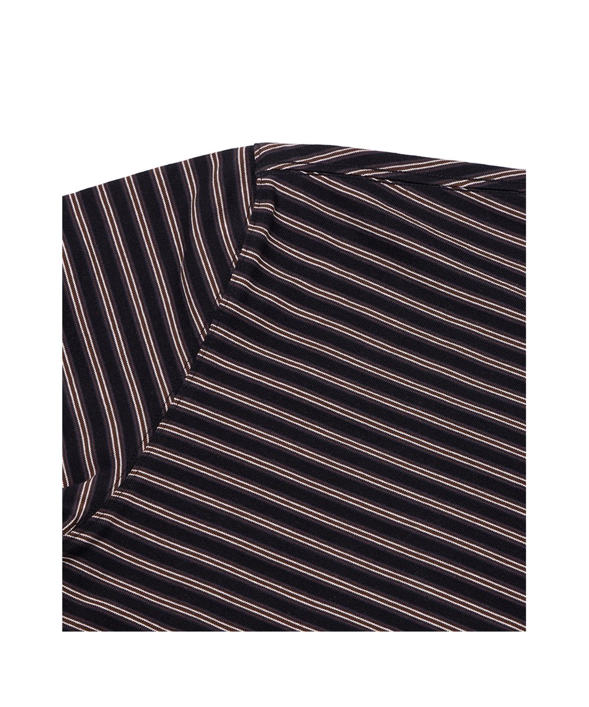 이티씨이(ETCE) (BASE) STRIPE POCKET LONG SLEEVE (NAVY)