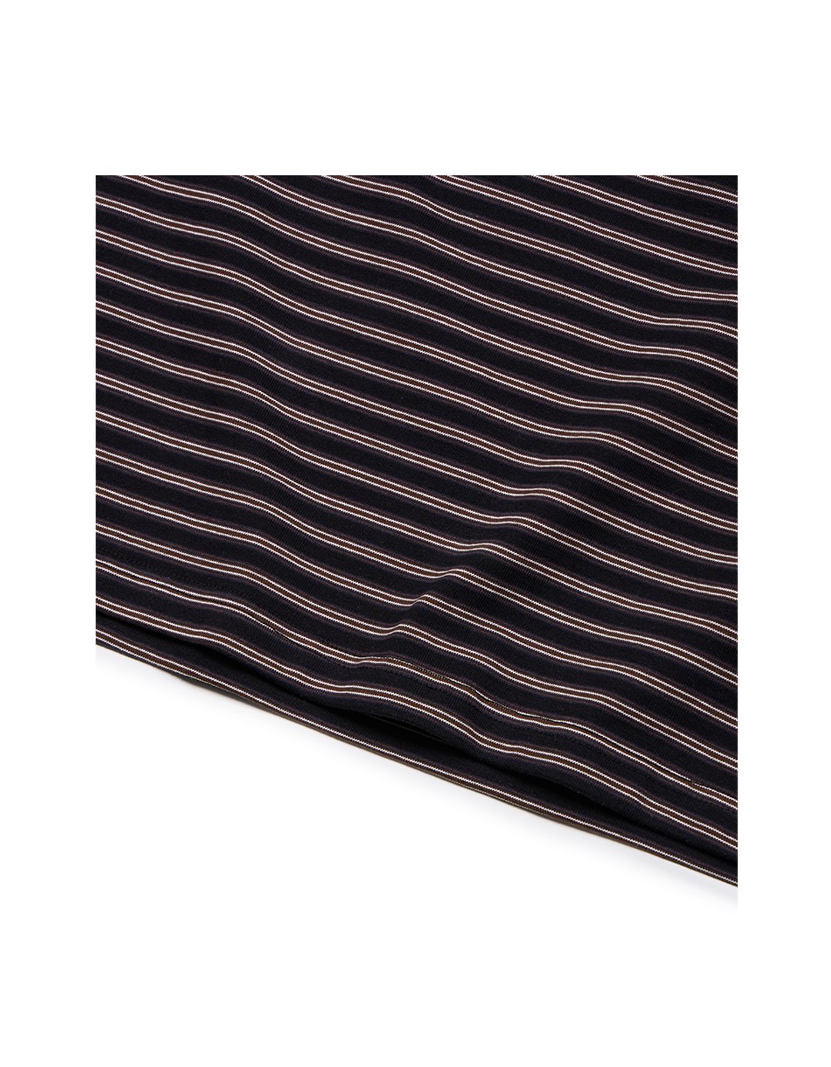 이티씨이(ETCE) (BASE) STRIPE POCKET LONG SLEEVE (NAVY)