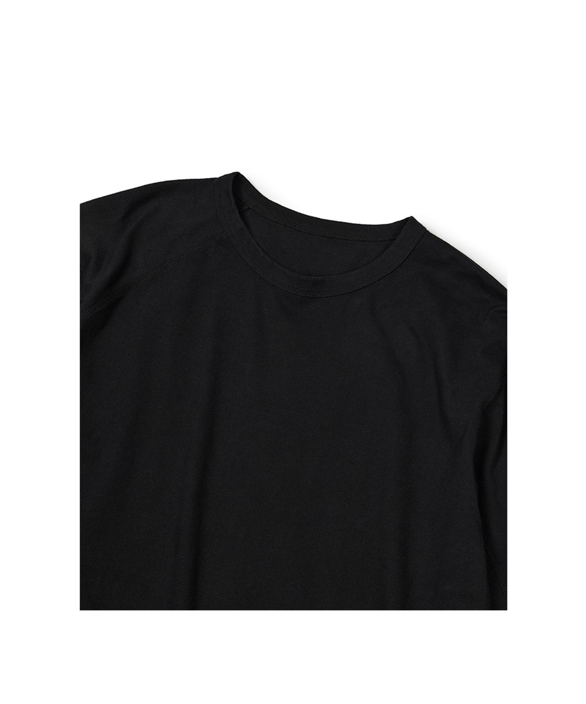 이티씨이(ETCE) (BASE) SIDE PANEL LONG SLEEVE (BLACK)