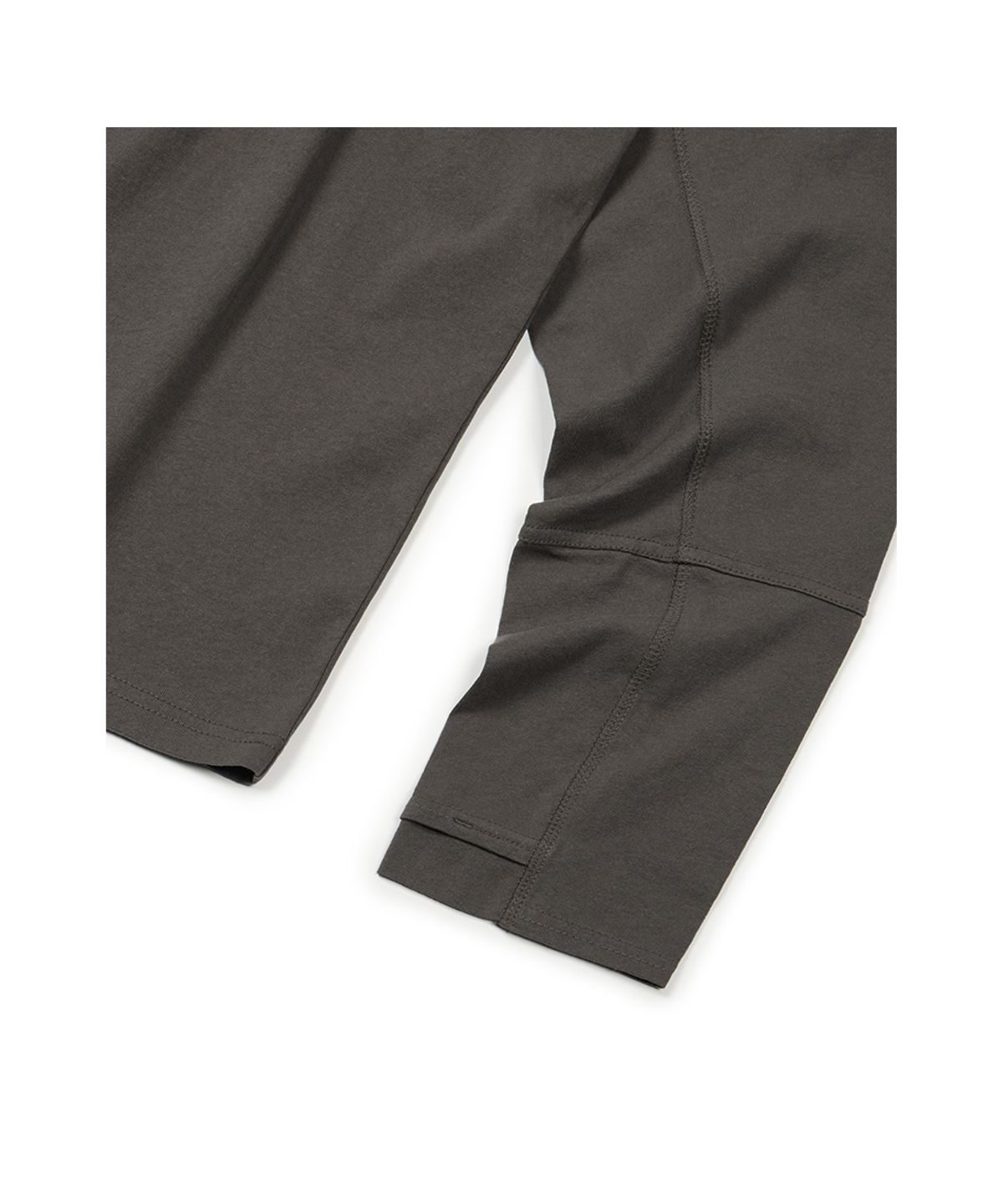 이티씨이(ETCE) (BASE) SIDE PANEL LONG SLEEVE (CHARCOAL)