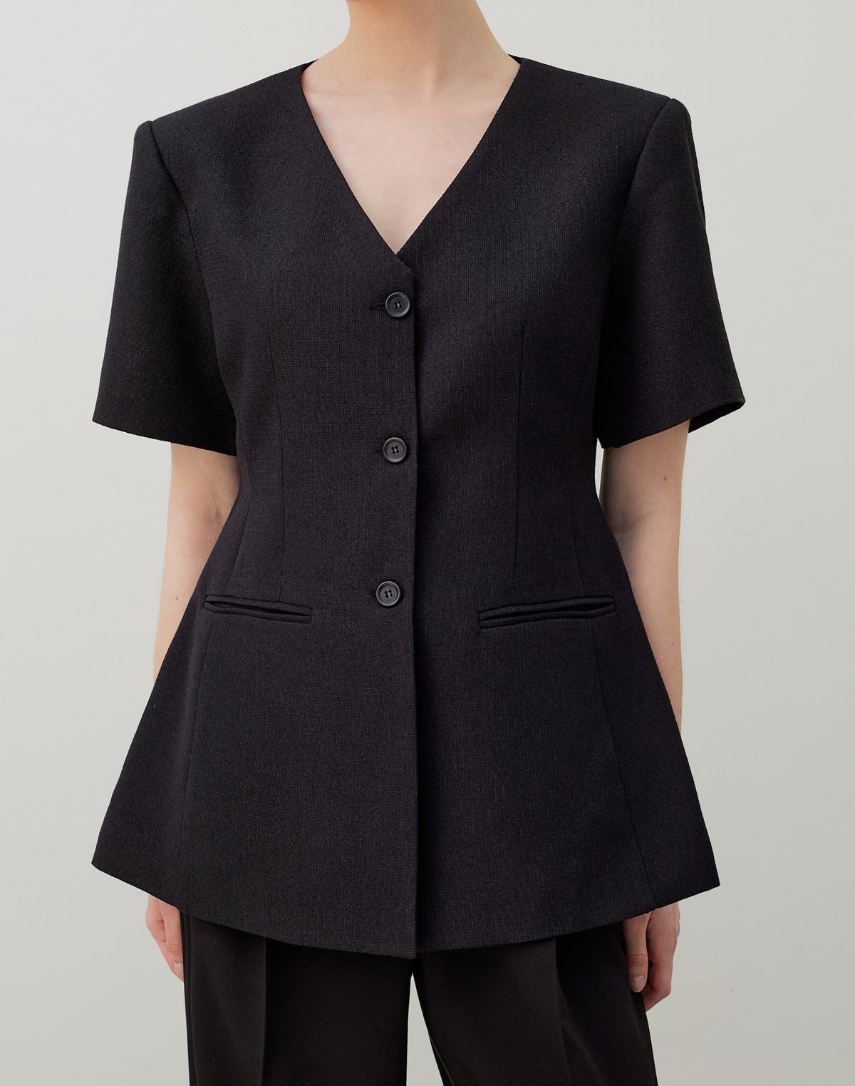 누토프(NUTOFFE) Line Jacket_Black