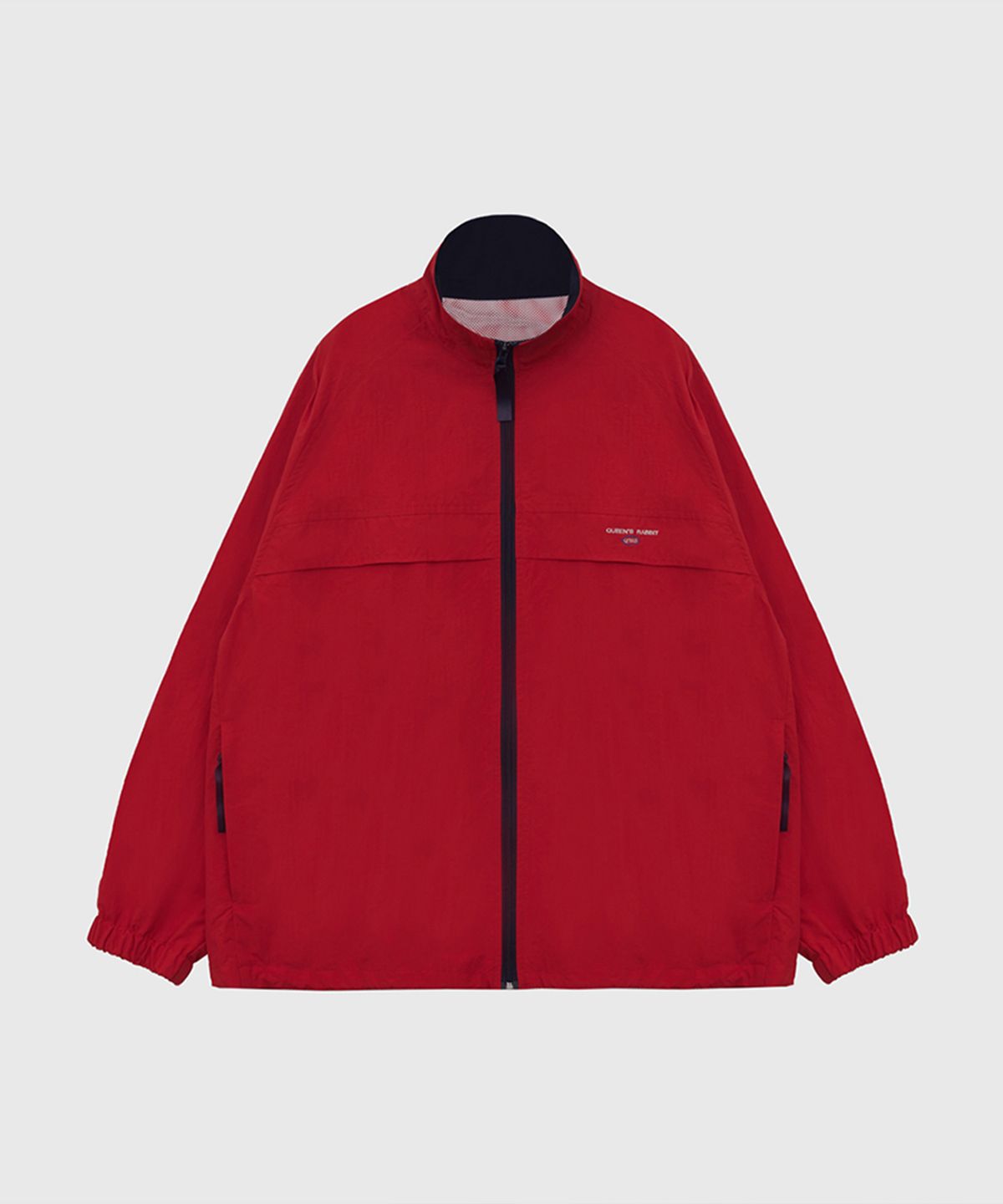 퀸스래빗(Q'SRB) QSRB Embroidery Over Fit Windbreaker Jumper