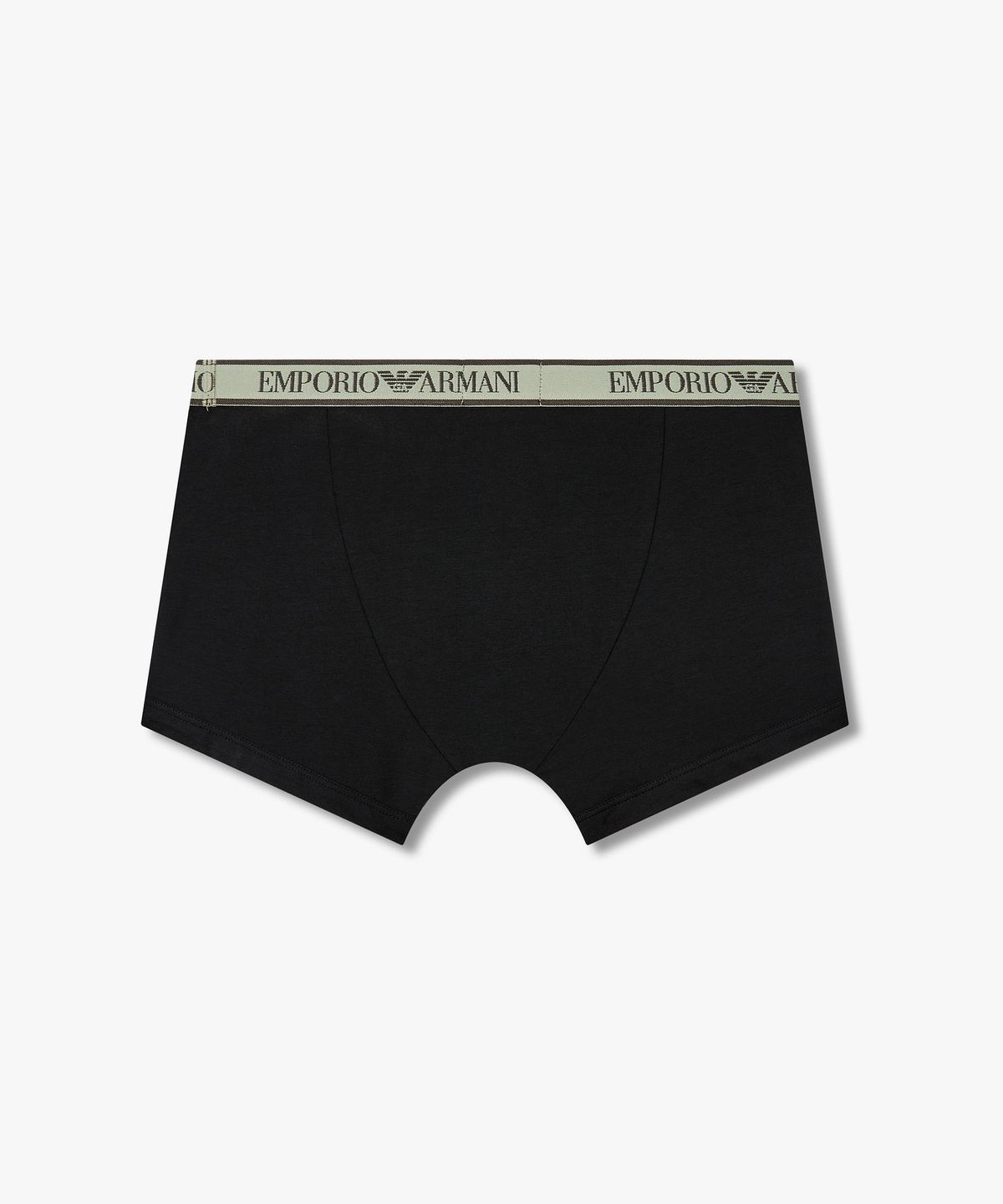 엠포리오 아르마니 언더웨어(EMPORIO ARMANI UNDERWEAR) 남성 라인 로고 밴딩 코튼 드로즈_블랙 0816112084