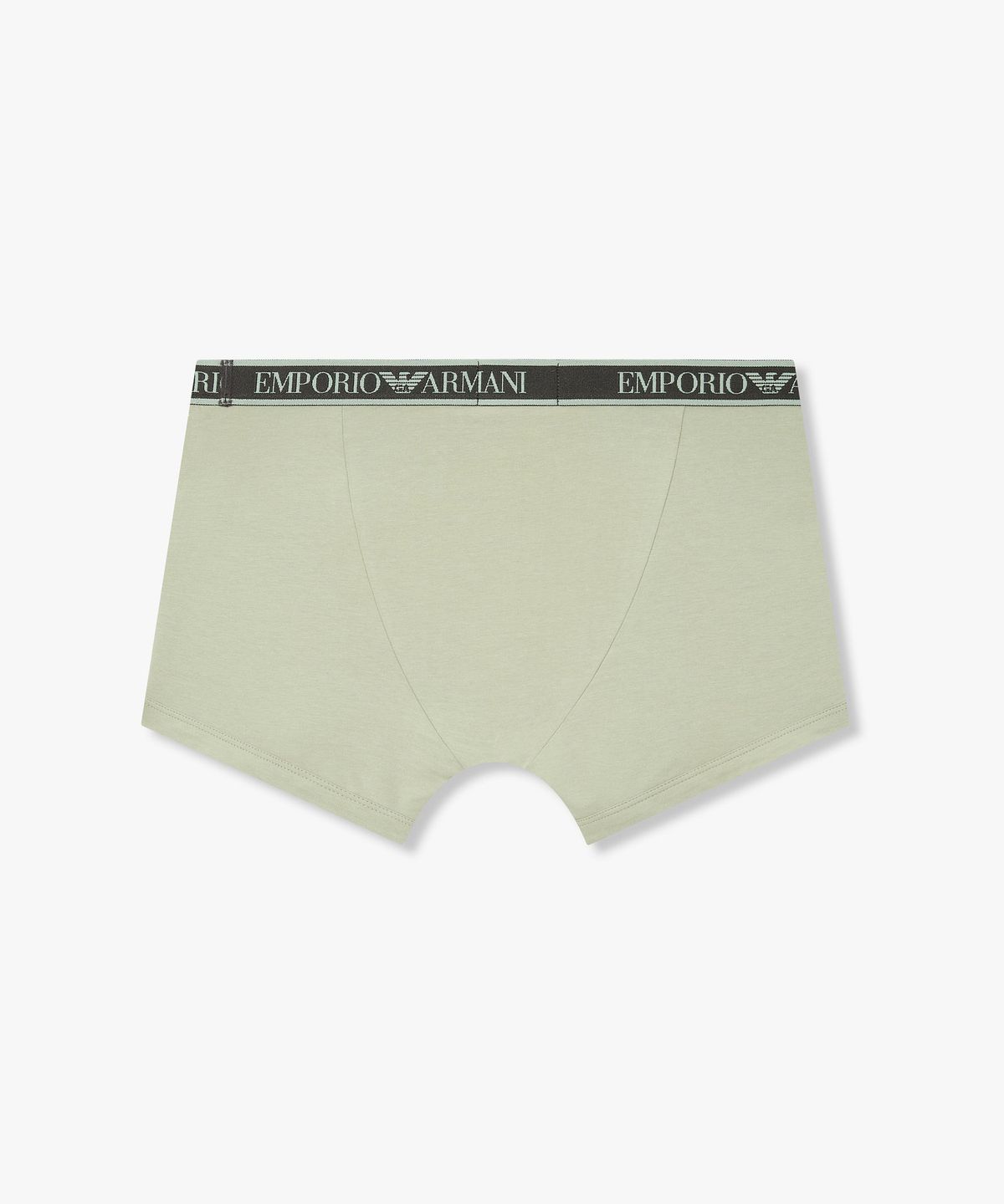 엠포리오 아르마니 언더웨어(EMPORIO ARMANI UNDERWEAR) 남성 라인 로고 밴딩 코튼 드로즈_라이트 그린 0816112083