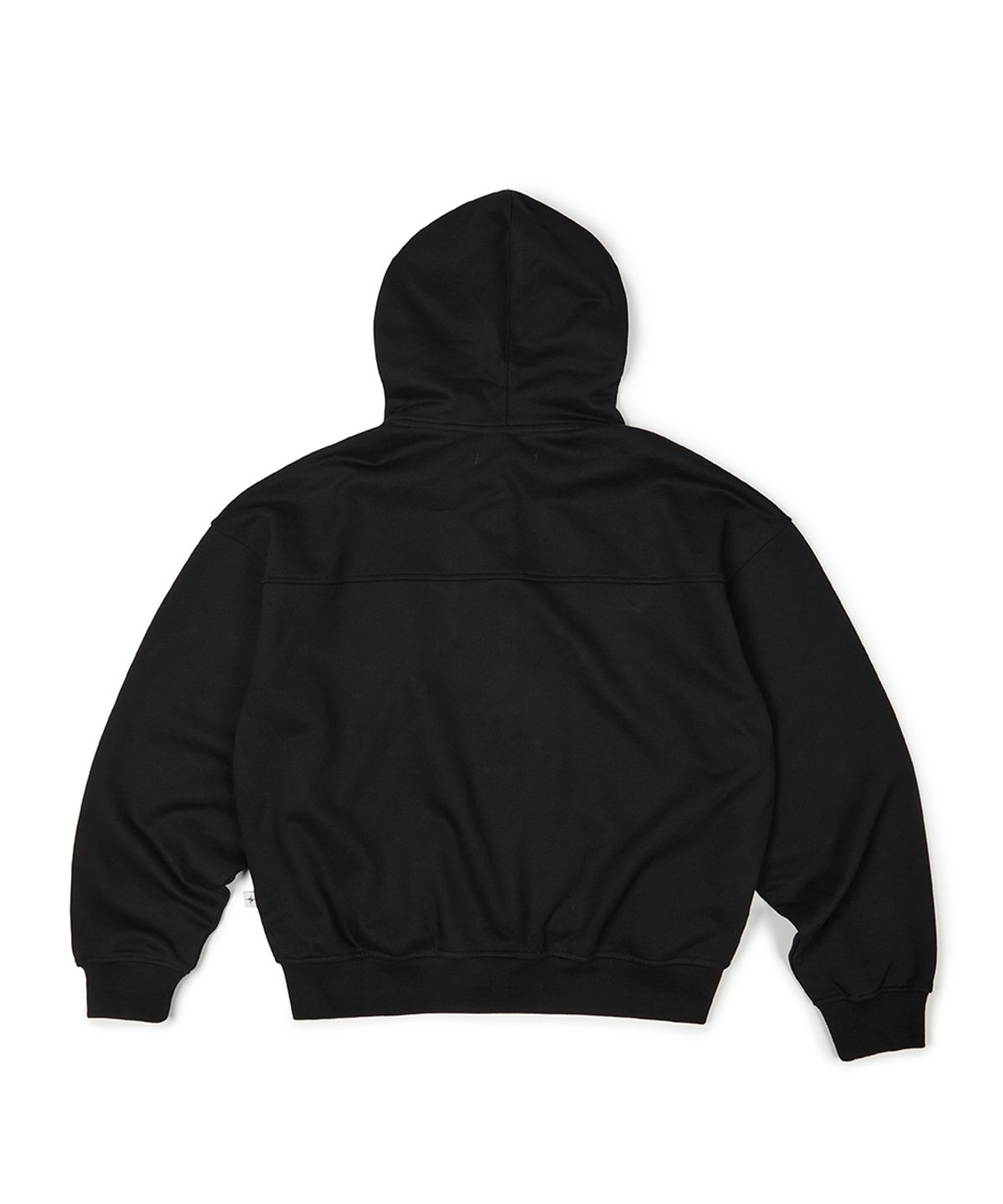 이티씨이(ETCE) (BASE) NY CROSS HOOD ZIP UP (BLACK)
