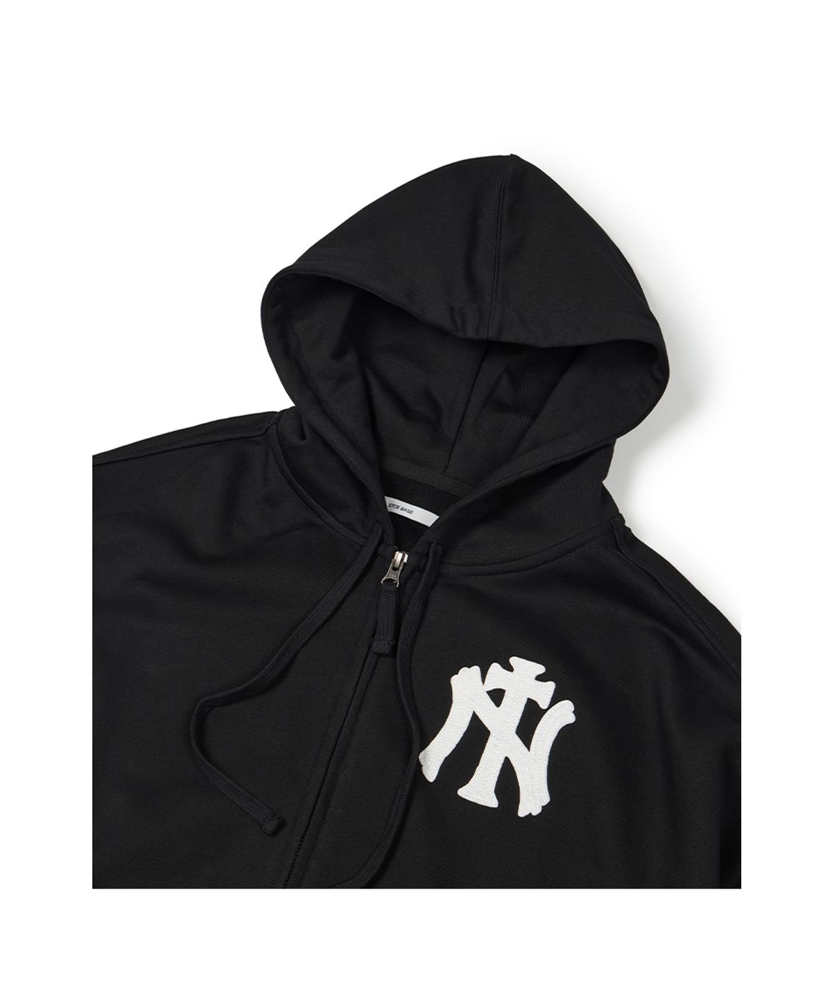 이티씨이(ETCE) (BASE) NY CROSS HOOD ZIP UP (BLACK)