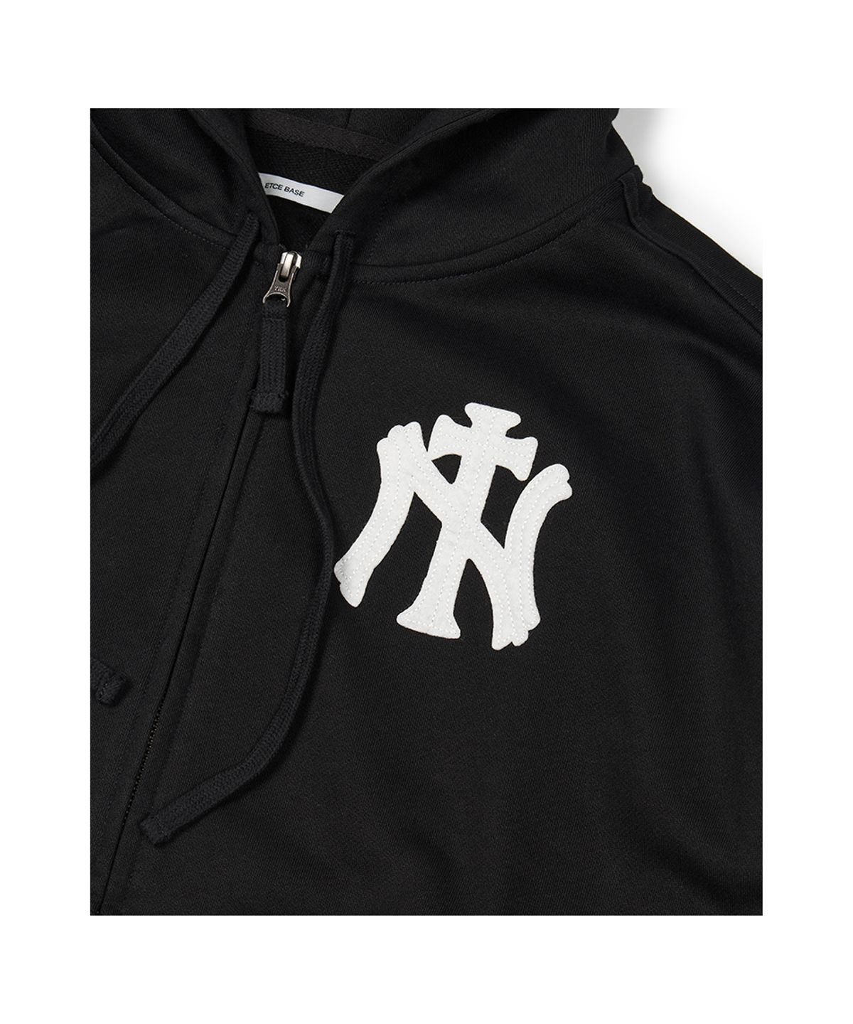 이티씨이(ETCE) (BASE) NY CROSS HOOD ZIP UP (BLACK)