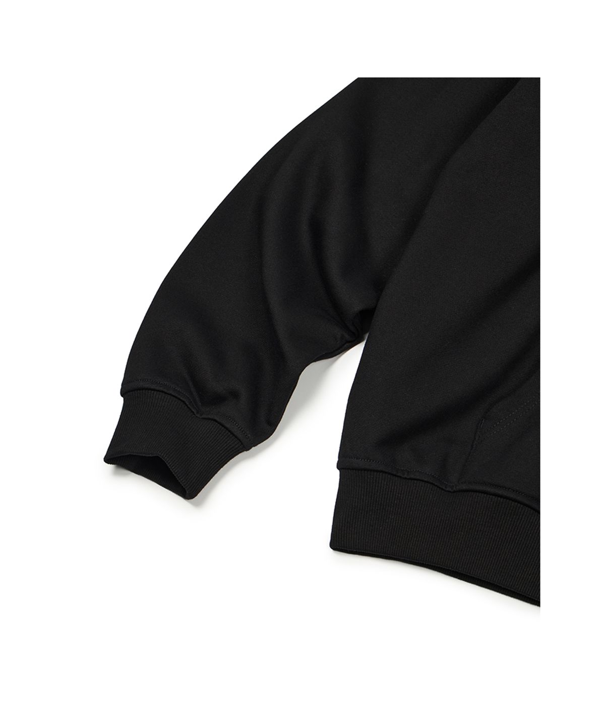 이티씨이(ETCE) (BASE) NY CROSS HOOD ZIP UP (BLACK)