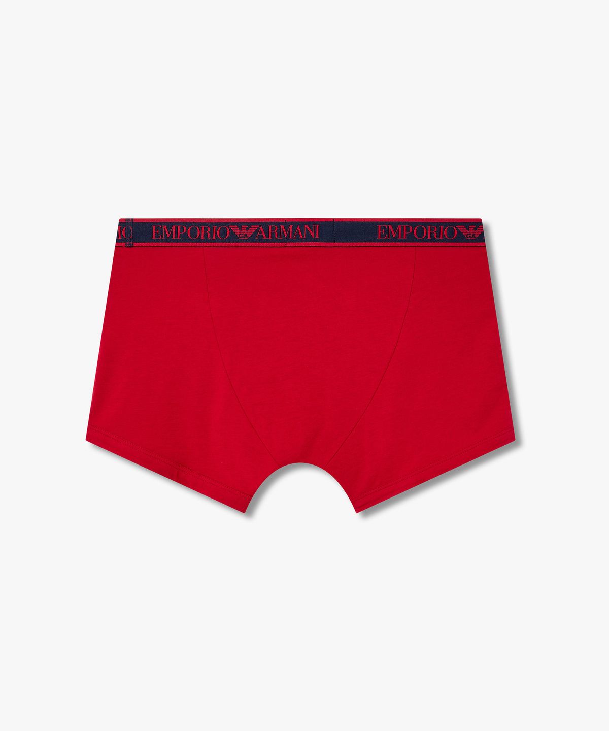 엠포리오 아르마니 언더웨어(EMPORIO ARMANI UNDERWEAR) 남성 라인 로고 밴딩 코튼 드로즈_레드 0816112080