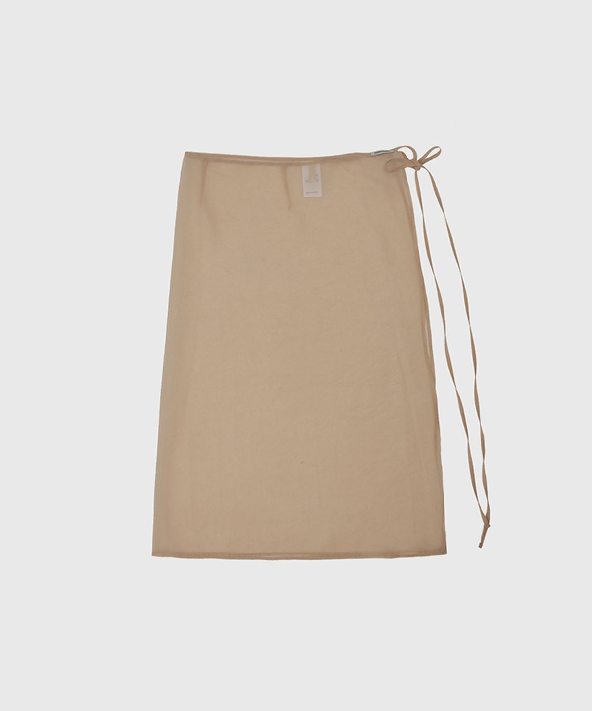 퀸스래빗(Q'SRB) See-through Wrap Layered Skirt