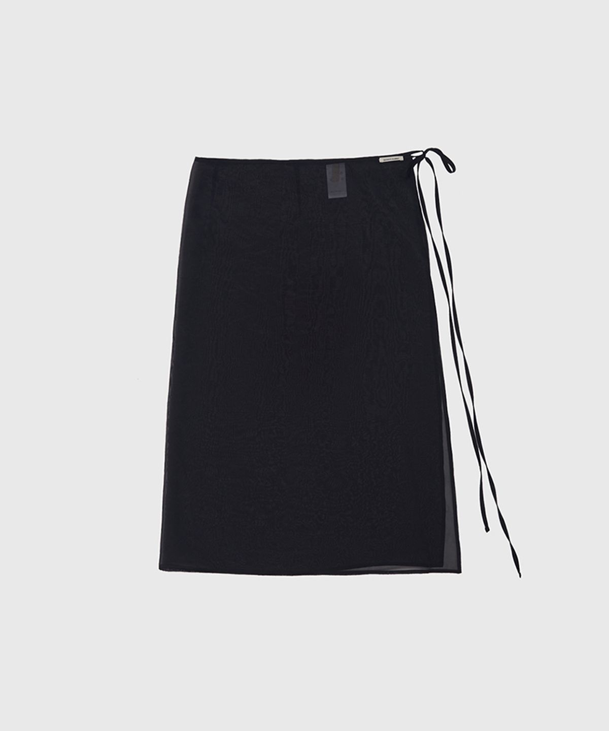 퀸스래빗(Q'SRB) See-through Wrap Layered Skirt