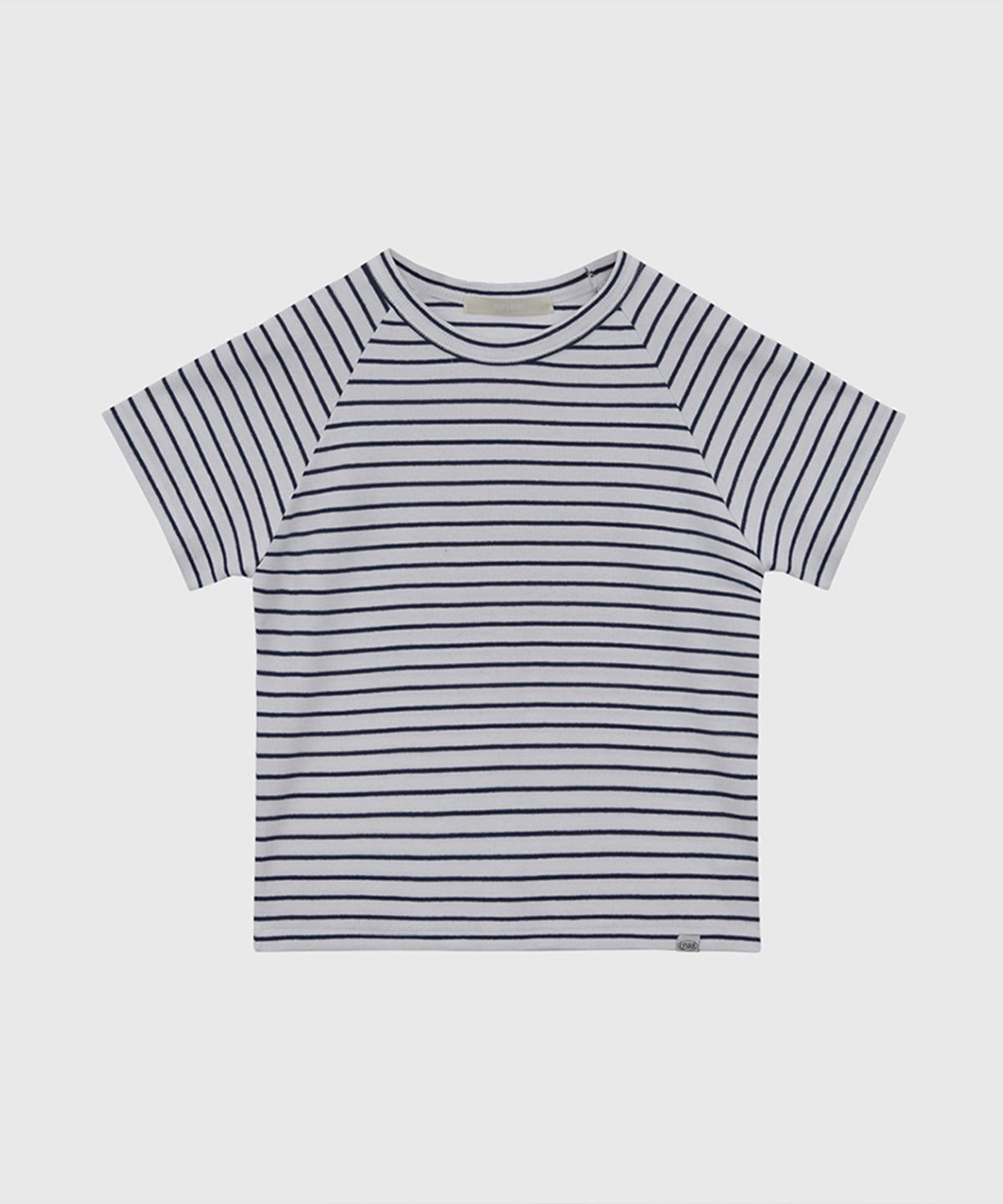 퀸스래빗(Q'SRB) QSRB Stripe Raglan Span Short Sleeve T-shirt