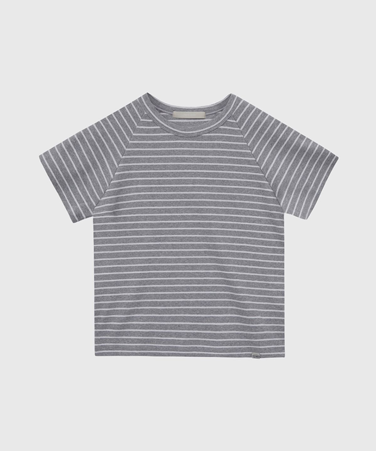 퀸스래빗(Q'SRB) QSRB Stripe Raglan Span Short Sleeve T-shirt