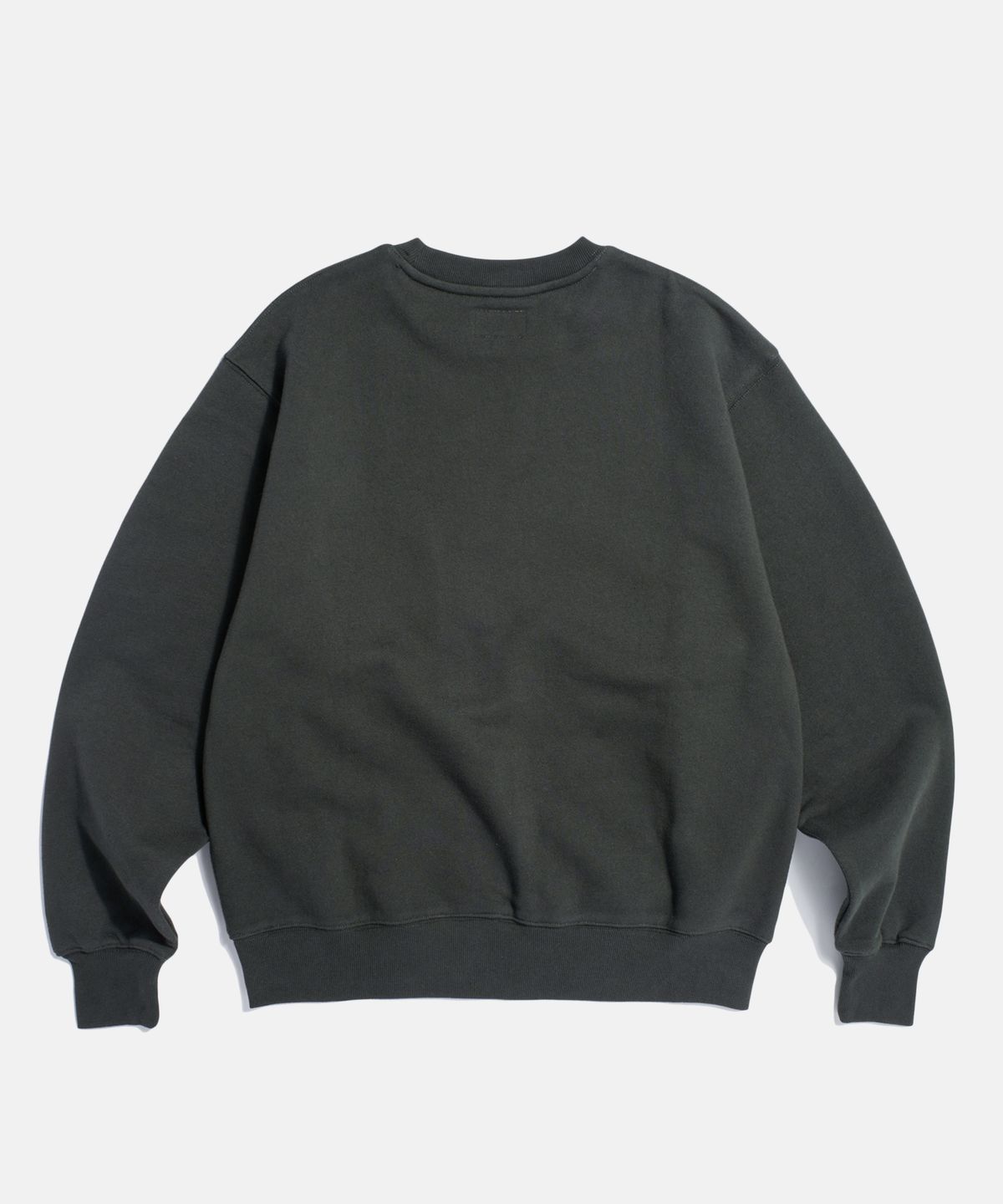 에스피오나지(ESPIONAGE) Faded Logo Pocket VTG Sweatshirt Vintage Black