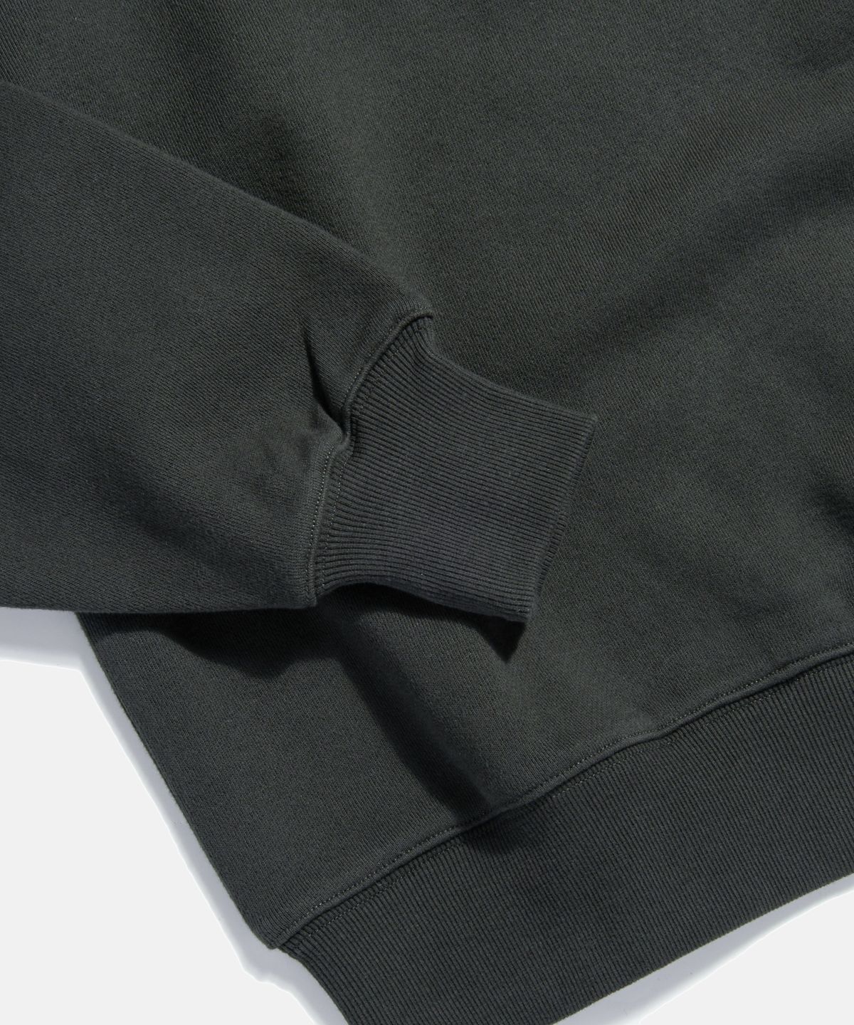 에스피오나지(ESPIONAGE) Faded Logo Pocket VTG Sweatshirt Vintage Black