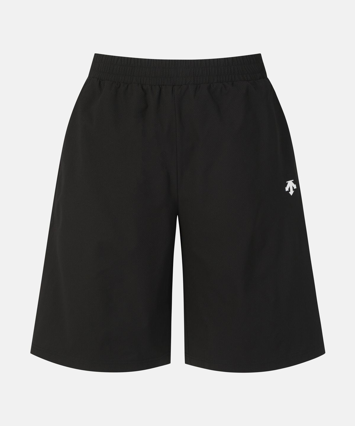 데상트(DESCENTE) 트레이닝 10.5인치 오버핏 쇼츠 블랙 SR221THP43