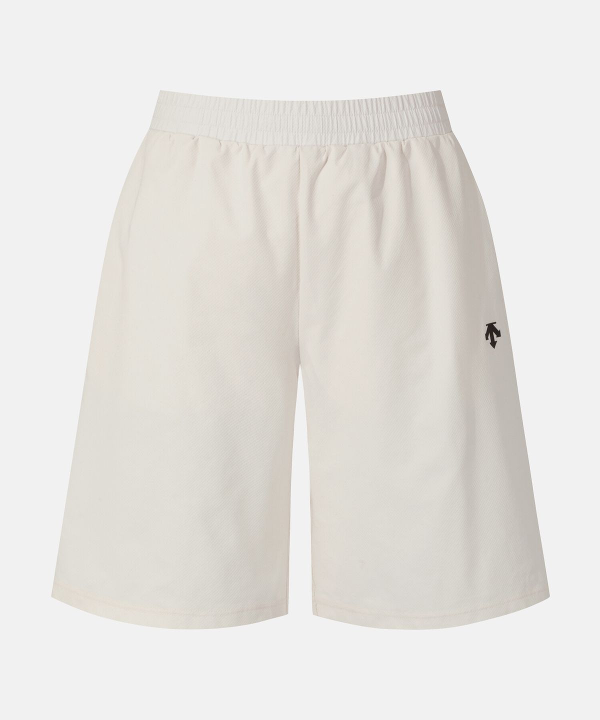 데상트(DESCENTE) 트레이닝 10.5인치 오버핏 쇼츠 아이보리 SR221THP43