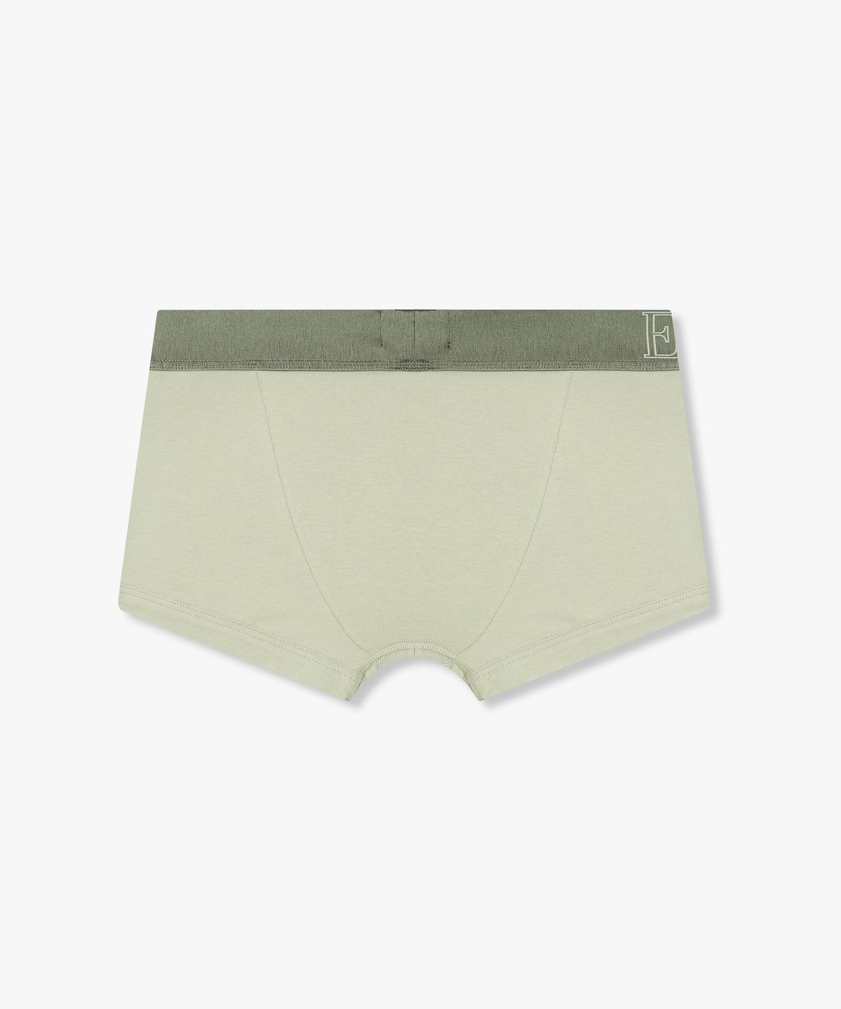 엠포리오 아르마니 언더웨어(EMPORIO ARMANI UNDERWEAR) 남성 아웃라인 로고 밴딩 드로즈_라이트 그린 0816112007