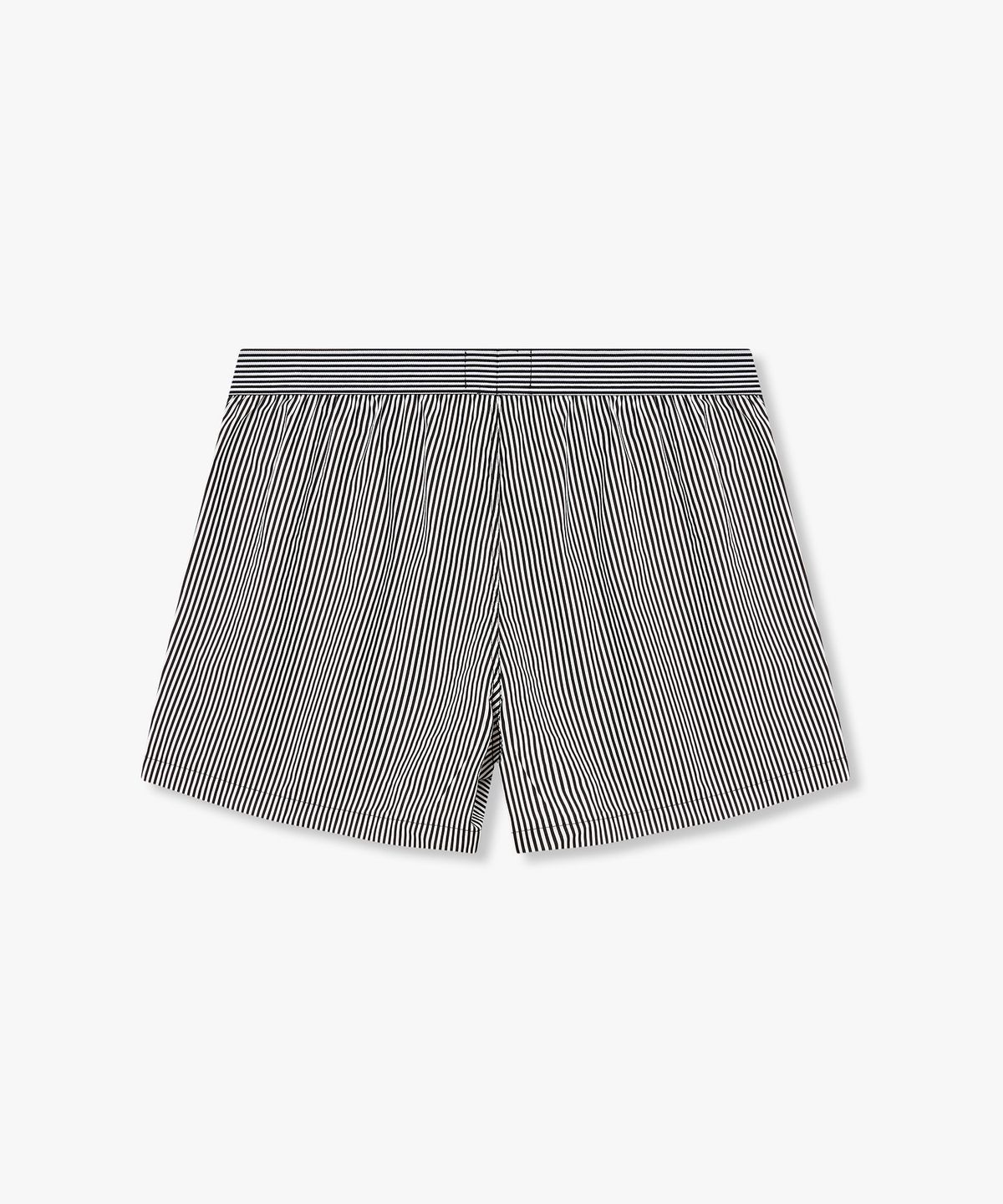 엠포리오 아르마니 언더웨어(EMPORIO ARMANI UNDERWEAR) 남성 스트라이프 이글 패치 트렁크_블랙 0816112091