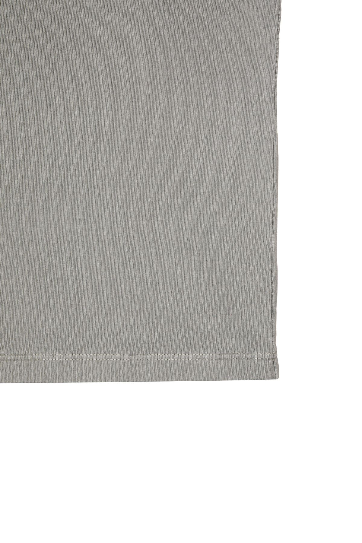 다이닛(DEINET) STUDIO PIGMENT CROP T-SHIRT IN GREY