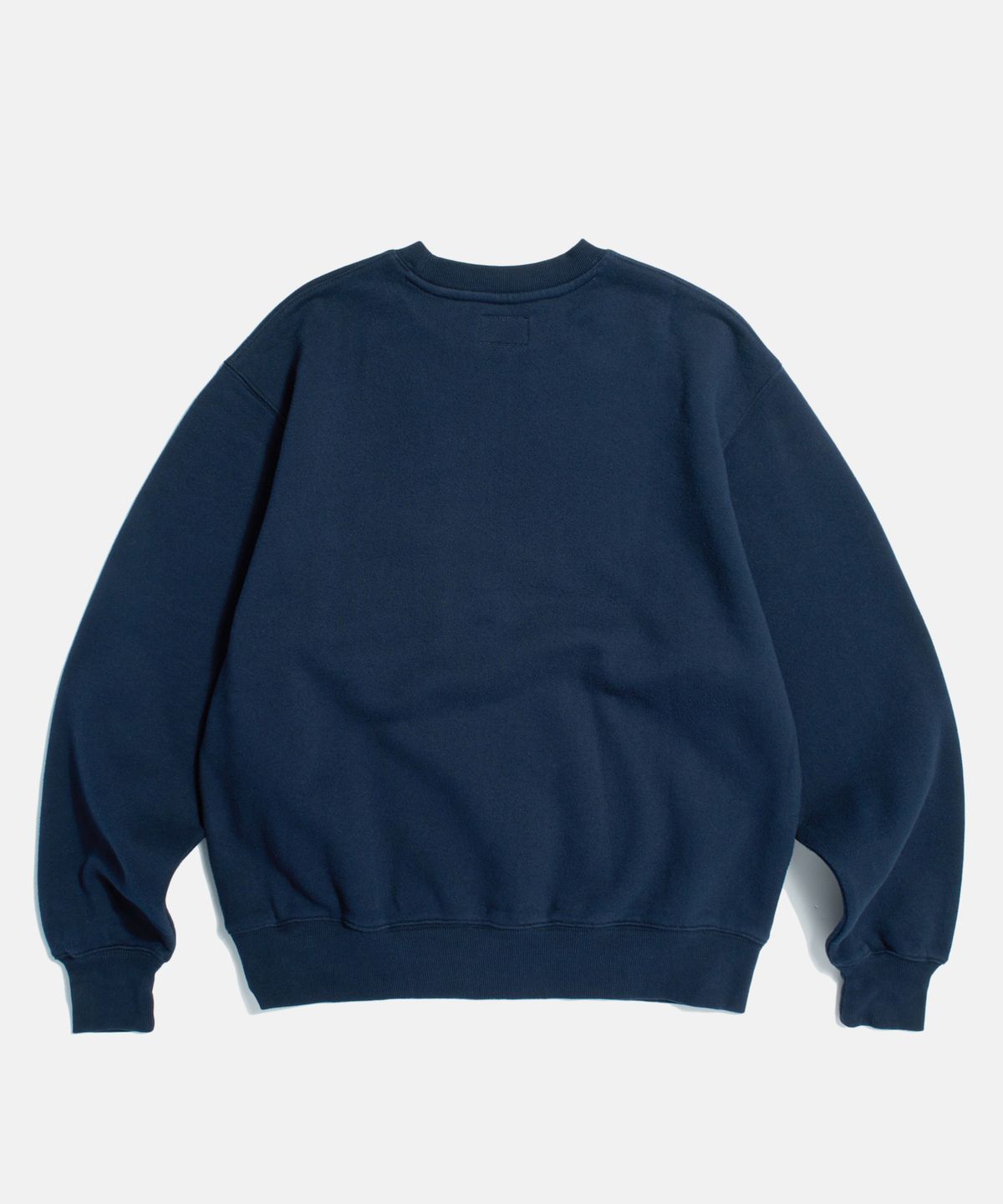 에스피오나지(ESPIONAGE) Faded Logo Pocket VTG Sweatshirt Navy