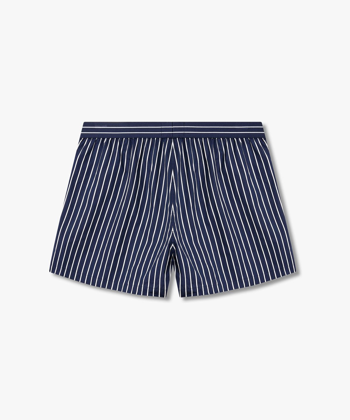 엠포리오 아르마니 언더웨어(EMPORIO ARMANI UNDERWEAR) 남성 볼드 스트라이프 이글 패치 트렁크_네이비 0816112087