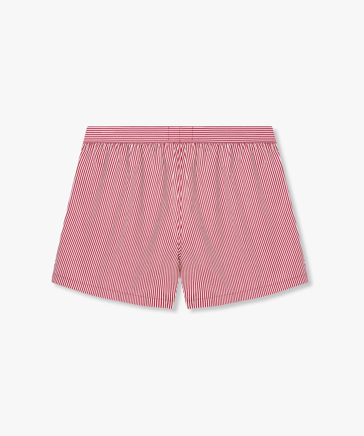 엠포리오 아르마니 언더웨어(EMPORIO ARMANI UNDERWEAR) 남성 스트라이프 이글 패치 트렁크_레드 0816112086