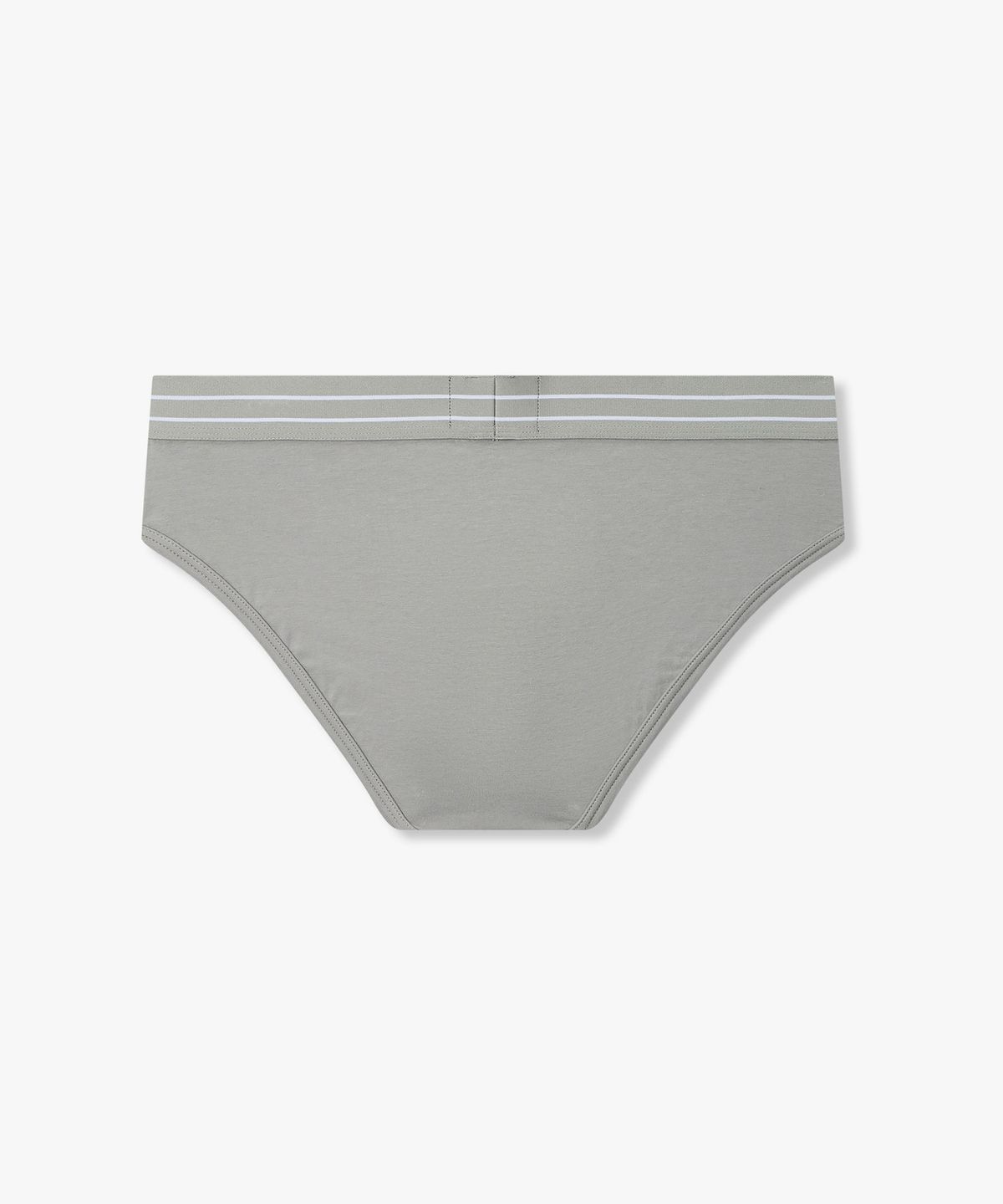 엠포리오 아르마니 언더웨어(EMPORIO ARMANI UNDERWEAR) 남성 스트라이프 밴딩 코튼 브리프_그레이 0816111052