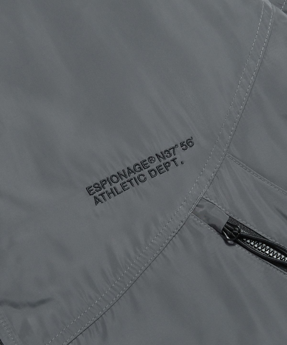 에스피오나지(ESPIONAGE) Athletic Track Jacket Grey