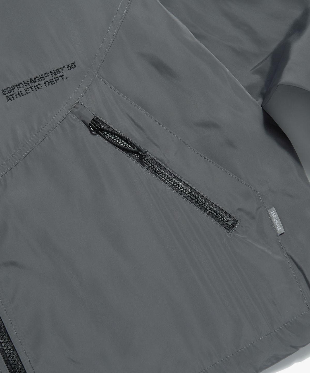 에스피오나지(ESPIONAGE) Athletic Track Jacket Grey