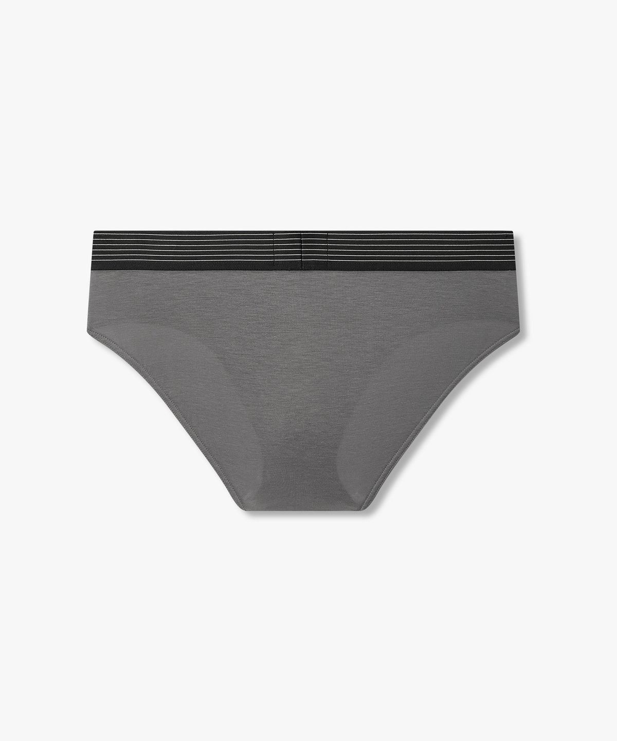 엠포리오 아르마니 언더웨어(EMPORIO ARMANI UNDERWEAR) 남성 스트라이프 밴딩 브리프_다크 그레이 0816111042