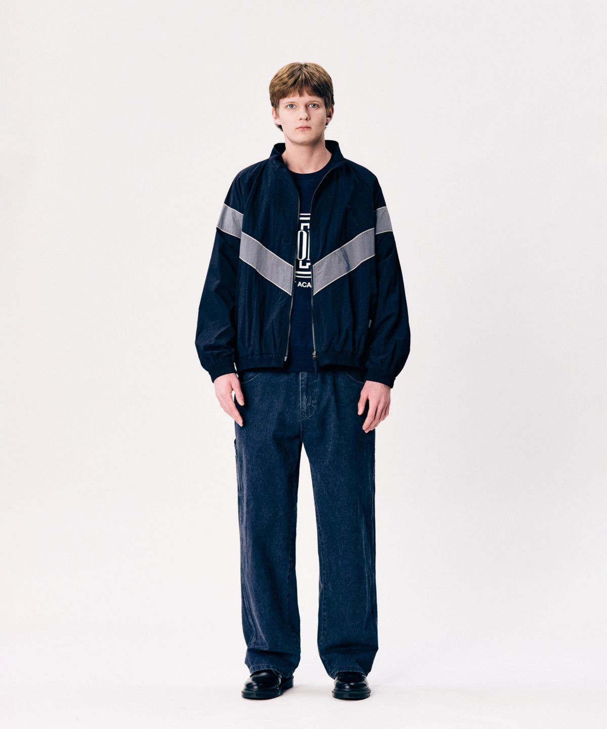에스피오나지(ESPIONAGE) IPFU Training Jacket Navy