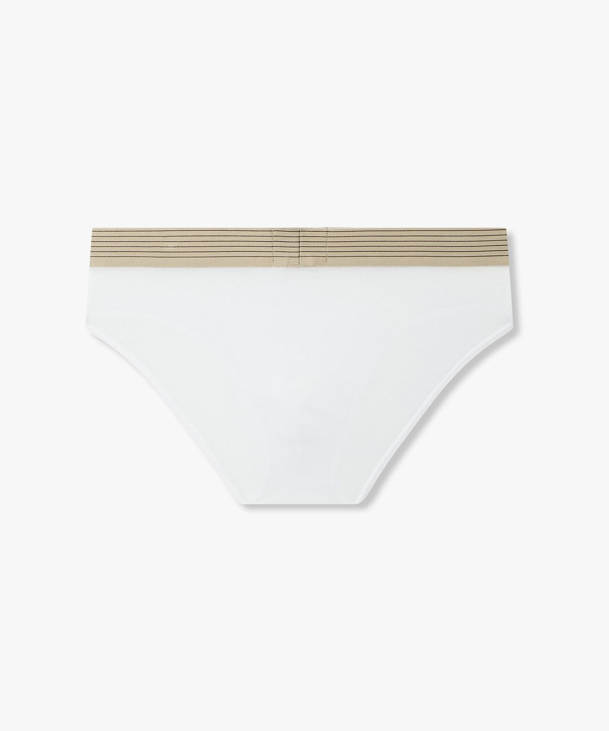 엠포리오 아르마니 언더웨어(EMPORIO ARMANI UNDERWEAR) 남성 스트라이프 밴딩 브리프_화이트 0816111037