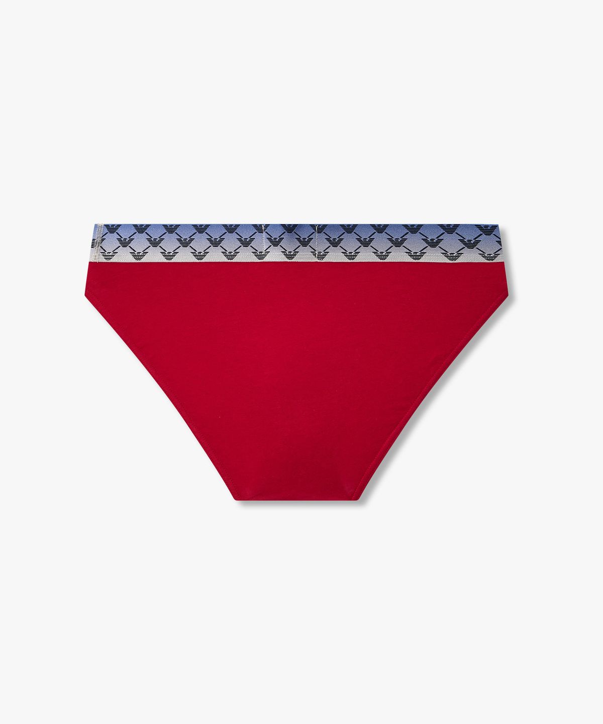 엠포리오 아르마니 언더웨어(EMPORIO ARMANI UNDERWEAR) 남성 그라데이션 로고 밴딩 브리프_레드 0816111030