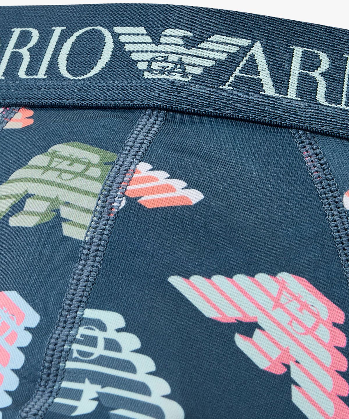 엠포리오 아르마니 언더웨어(EMPORIO ARMANI UNDERWEAR) 남성 3D로고 패턴 프린트 브리프_틸 그레이 0816111024