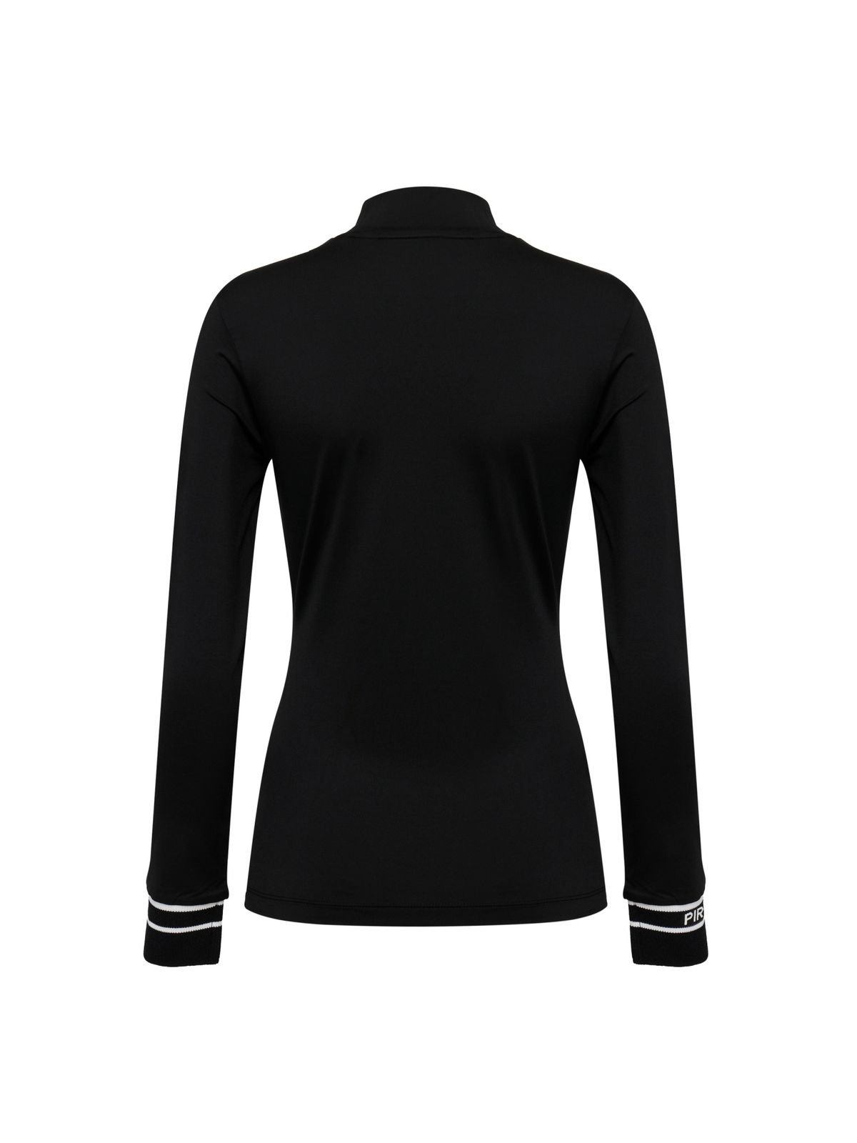 피레티(PIRETTI) 엘리트 모크넥 티셔츠 W_Black