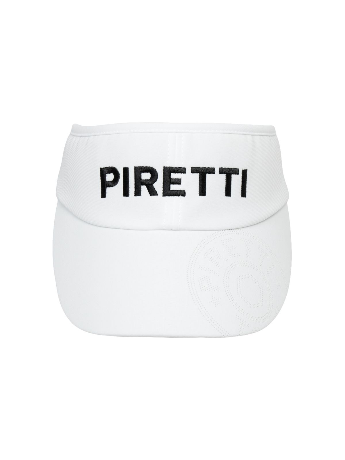 피레티(PIRETTI) 에센셜 와이드 바이저_White