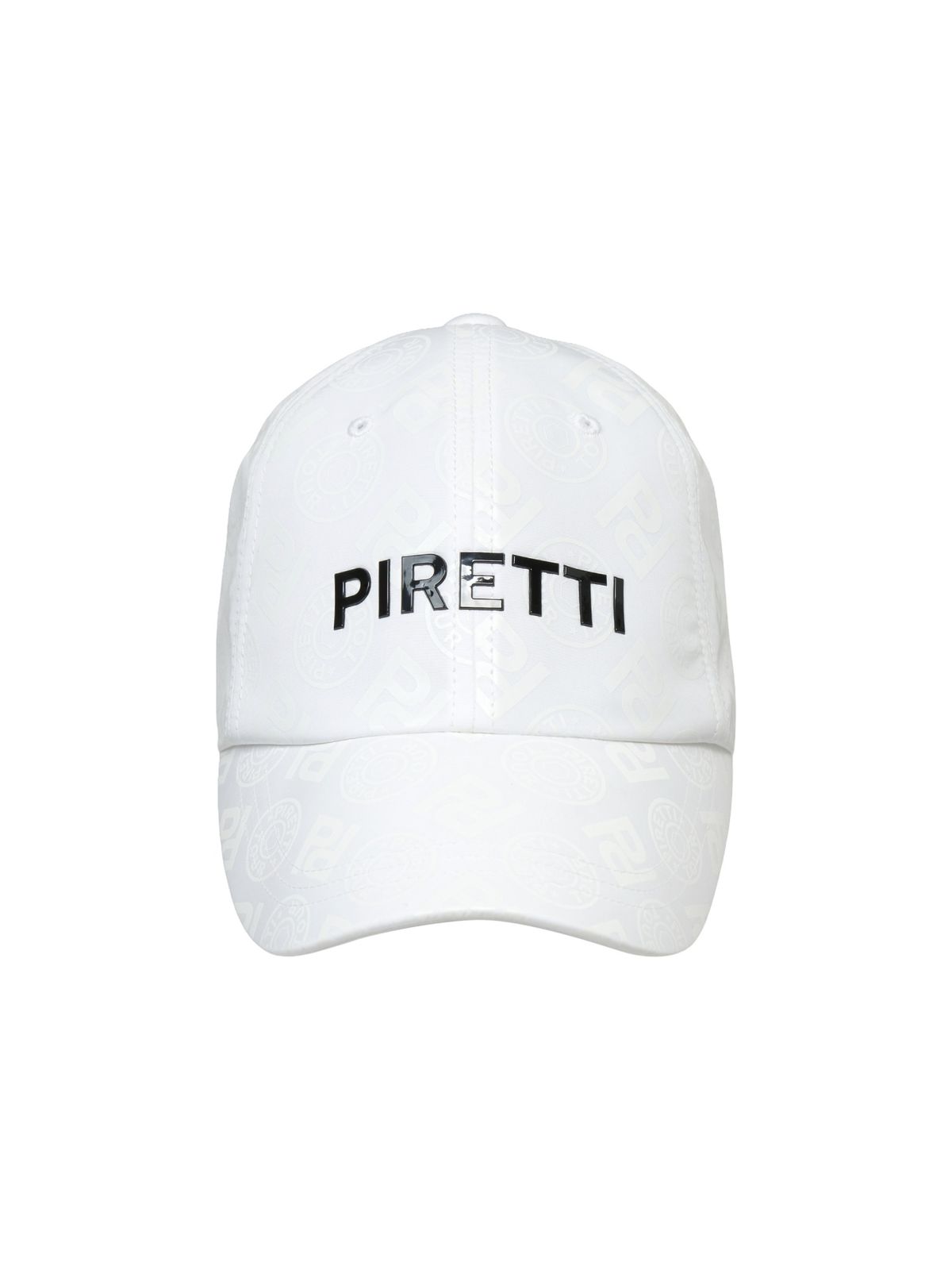 피레티(PIRETTI) 그래픽 프린트 올오버 캡_White