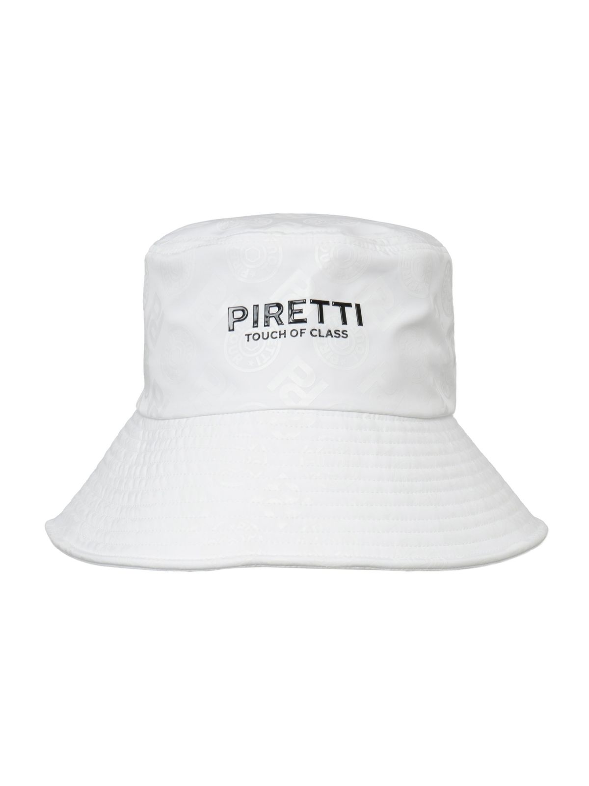 피레티(PIRETTI) 그래픽 프린트 올오버 햇_White
